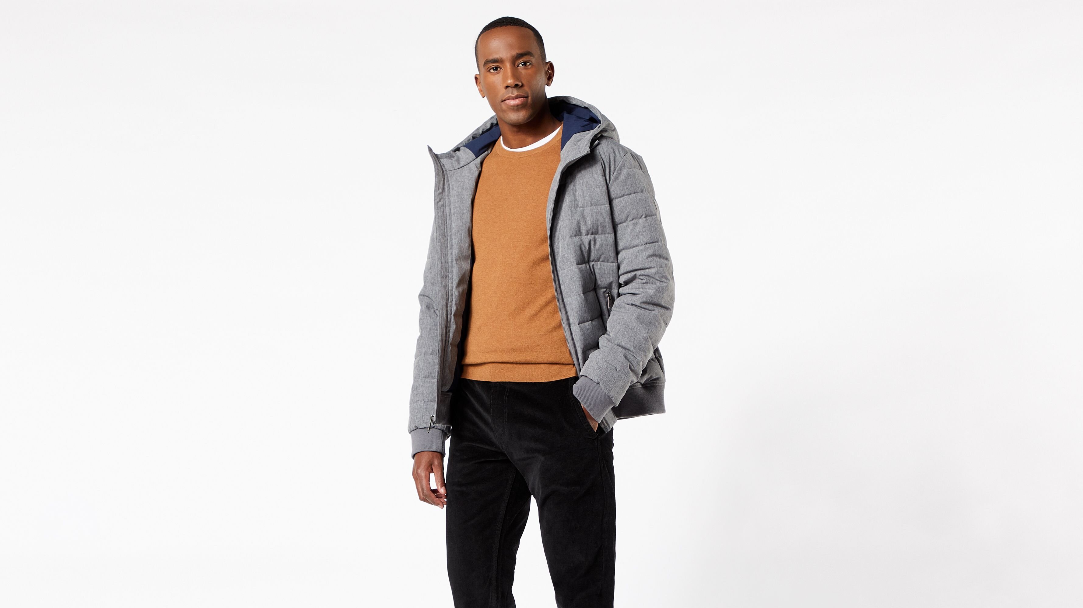 Kapüşonlu Puffer Mont