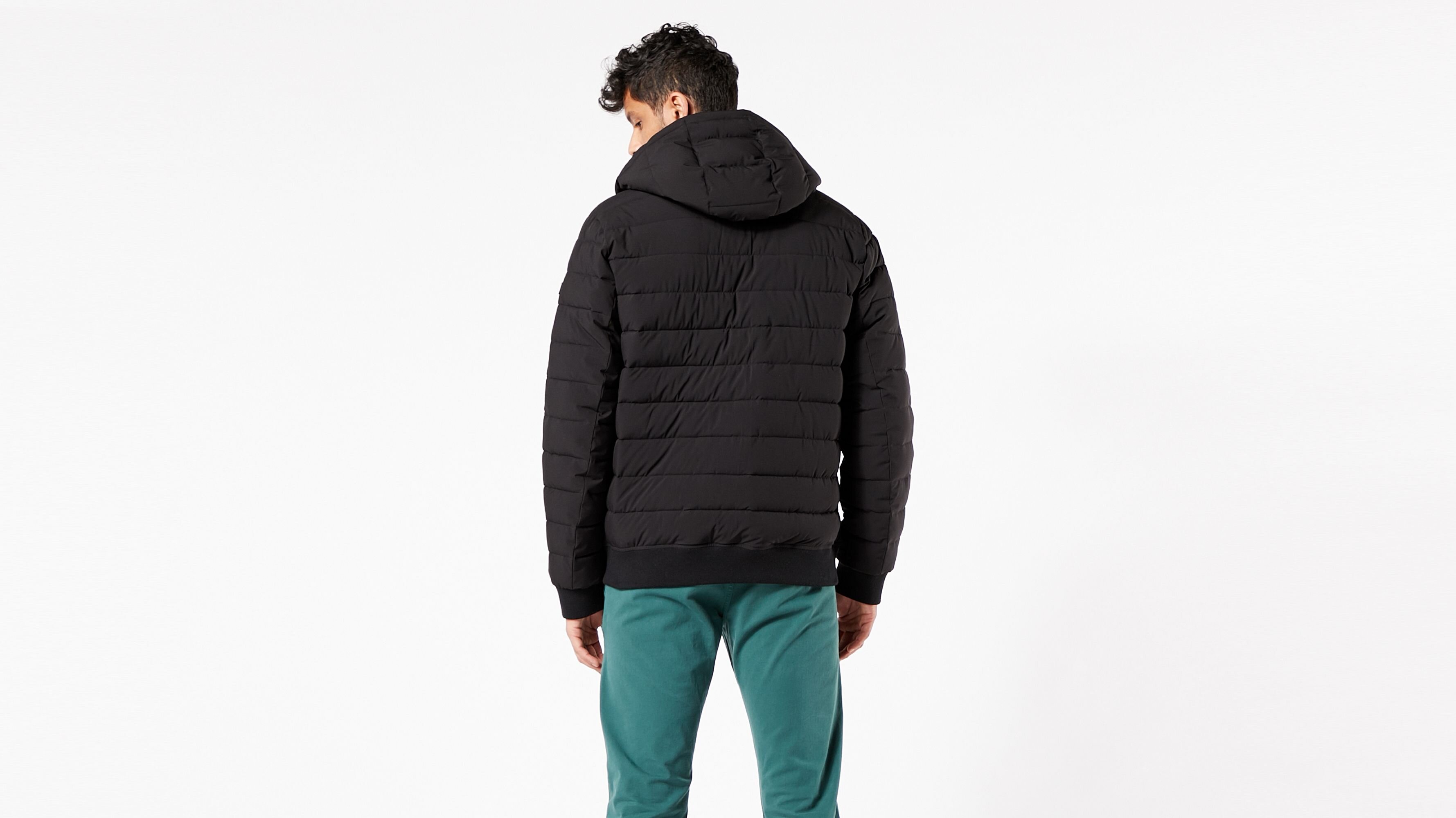 Kapüşonlu Puffer Mont