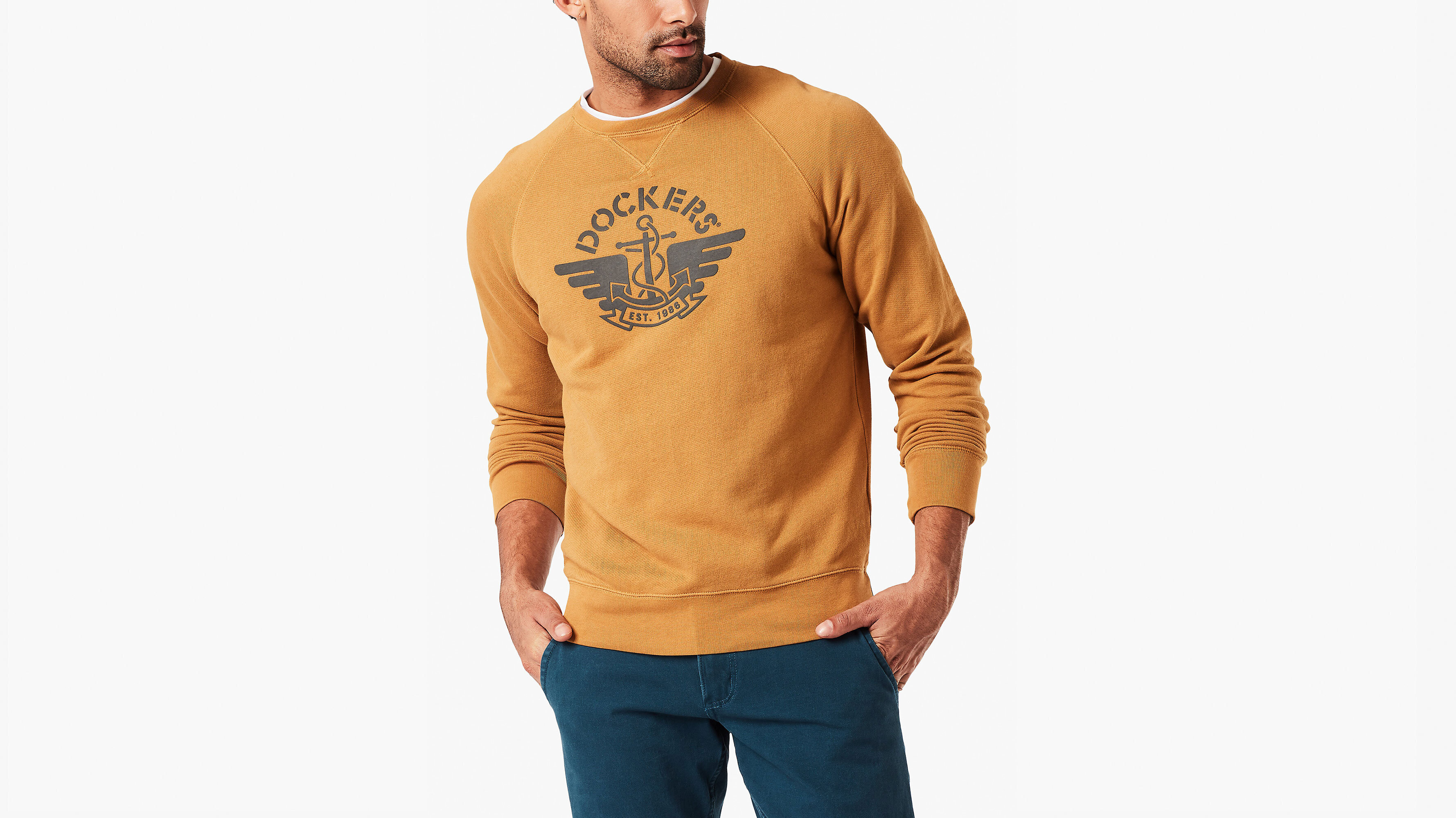 Bisiklet Yaka Sweatshirt