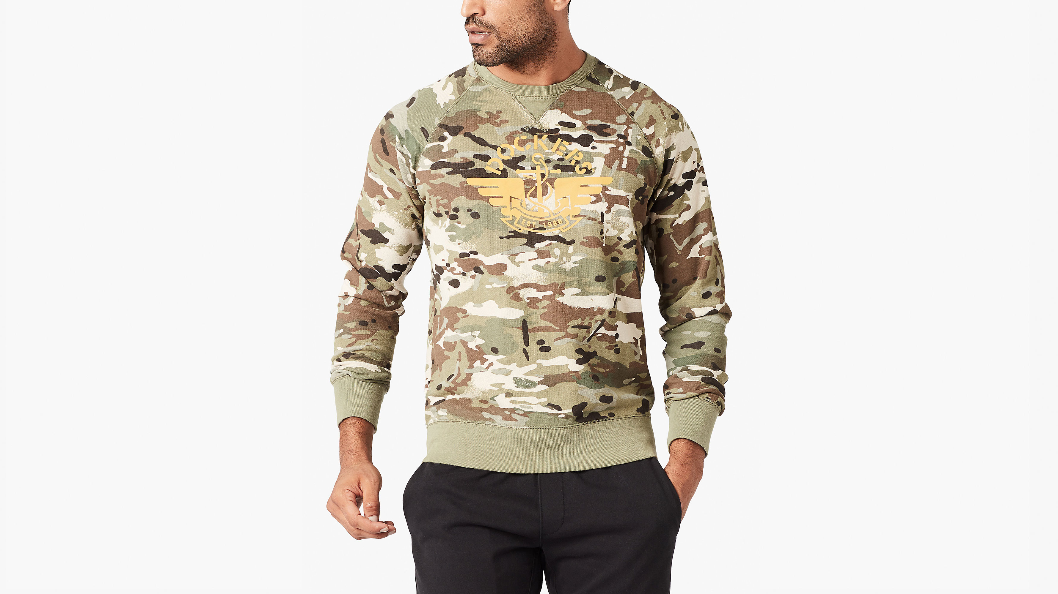 Bisiklet Yaka Sweatshirt
