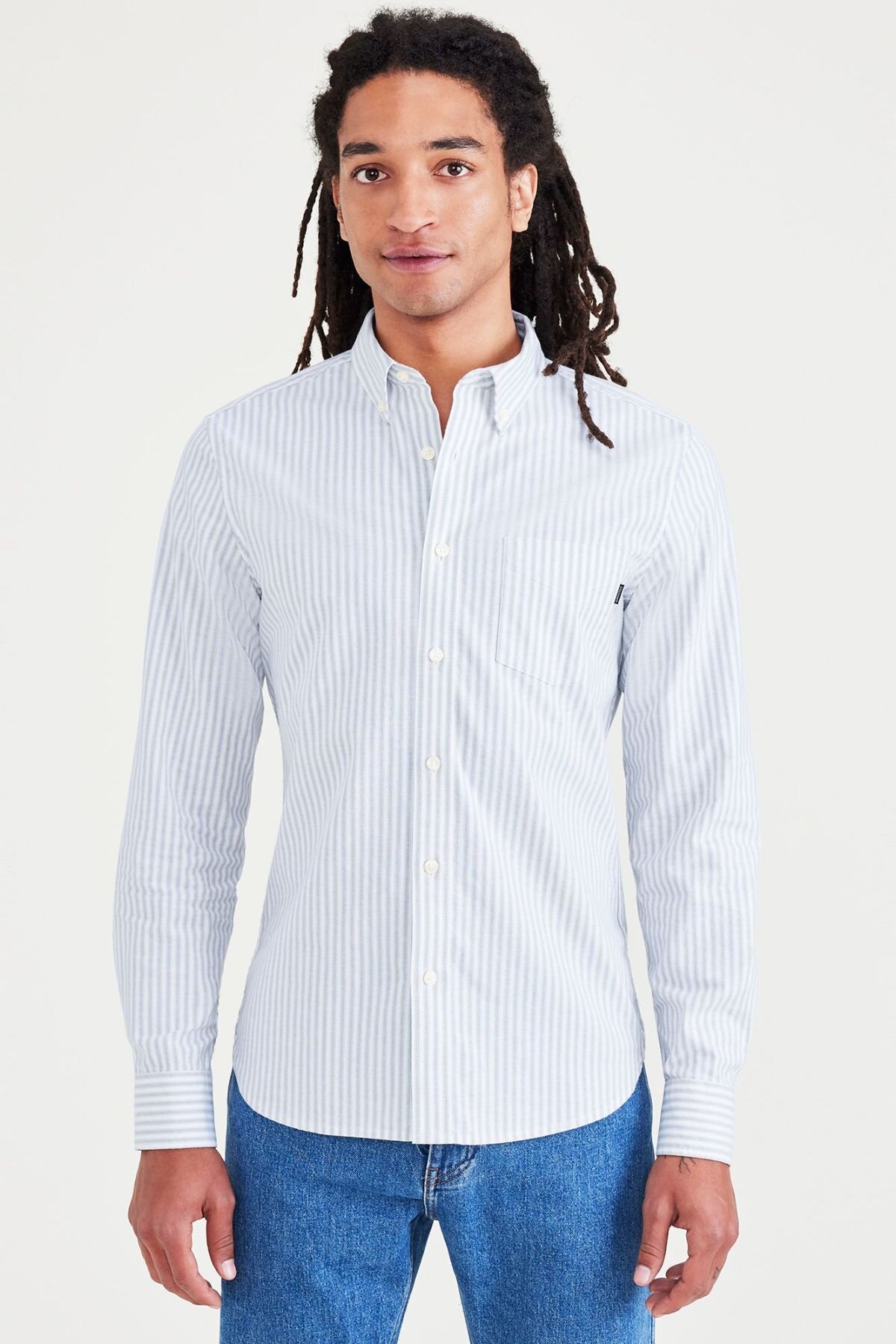 Stretch Oxford Slim Gömlek