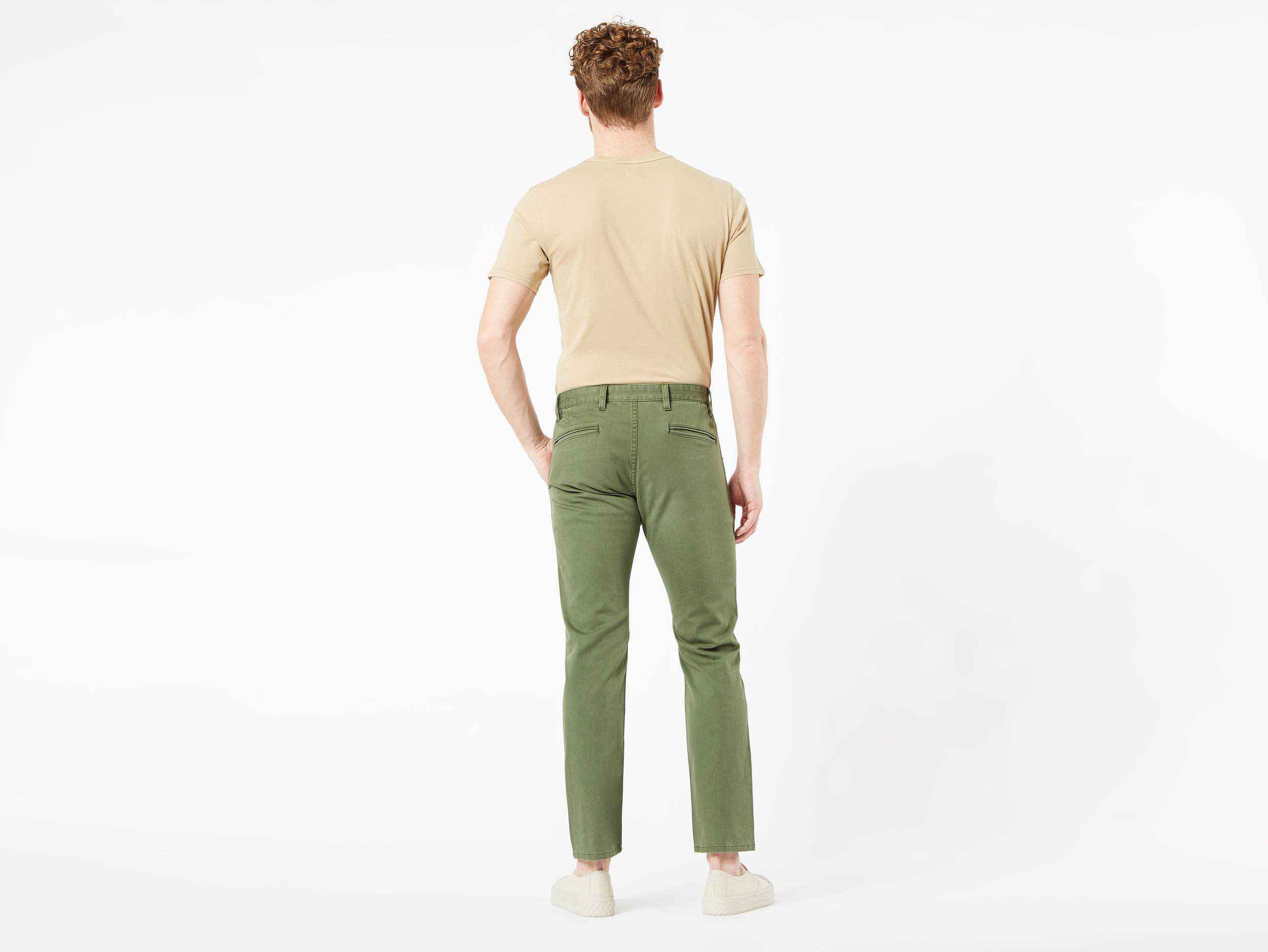 Waterless® Sustainable Alpha Khaki, Tapered Pantolon