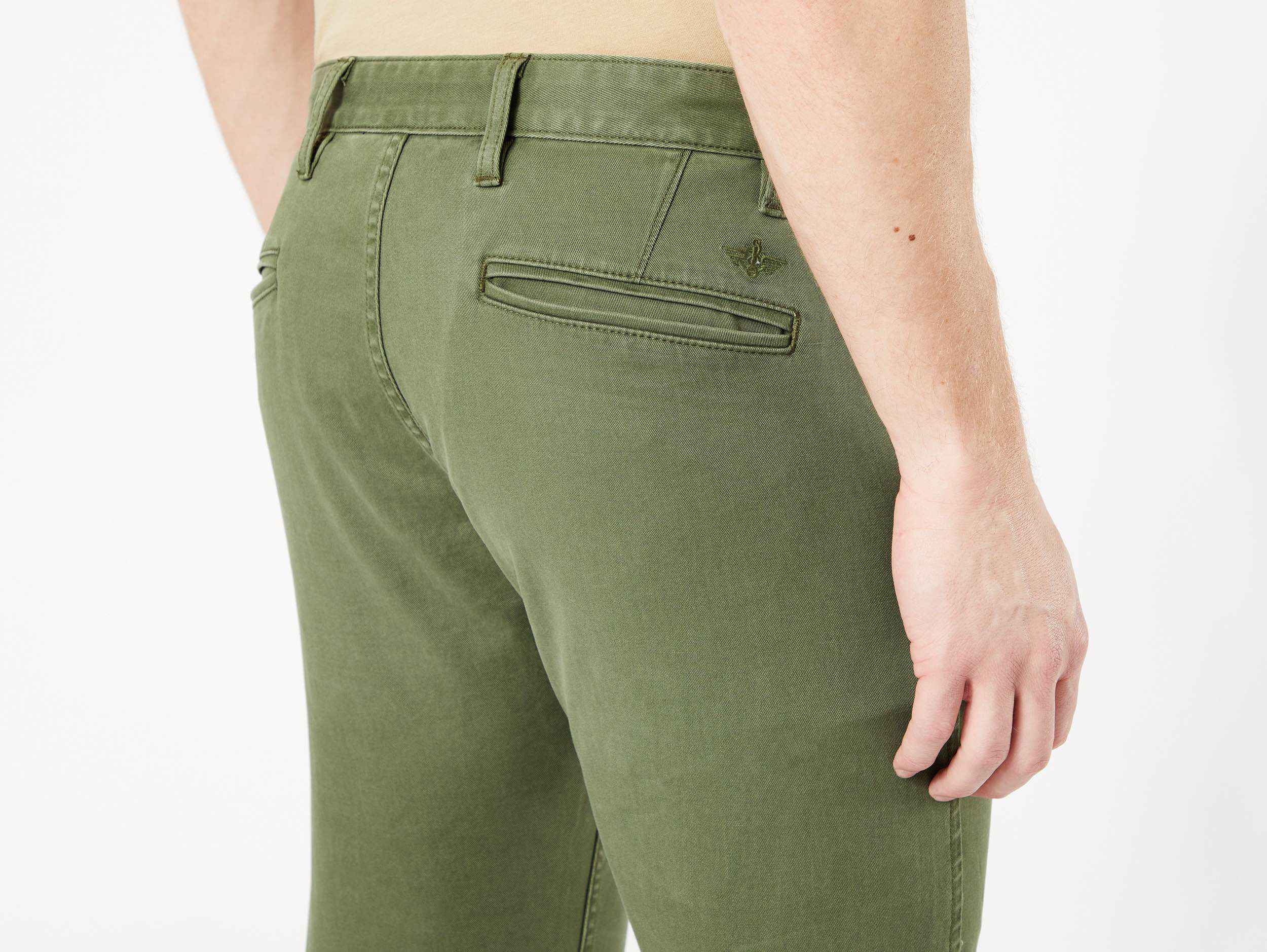 Waterless® Sustainable Alpha Khaki, Tapered Pantolon