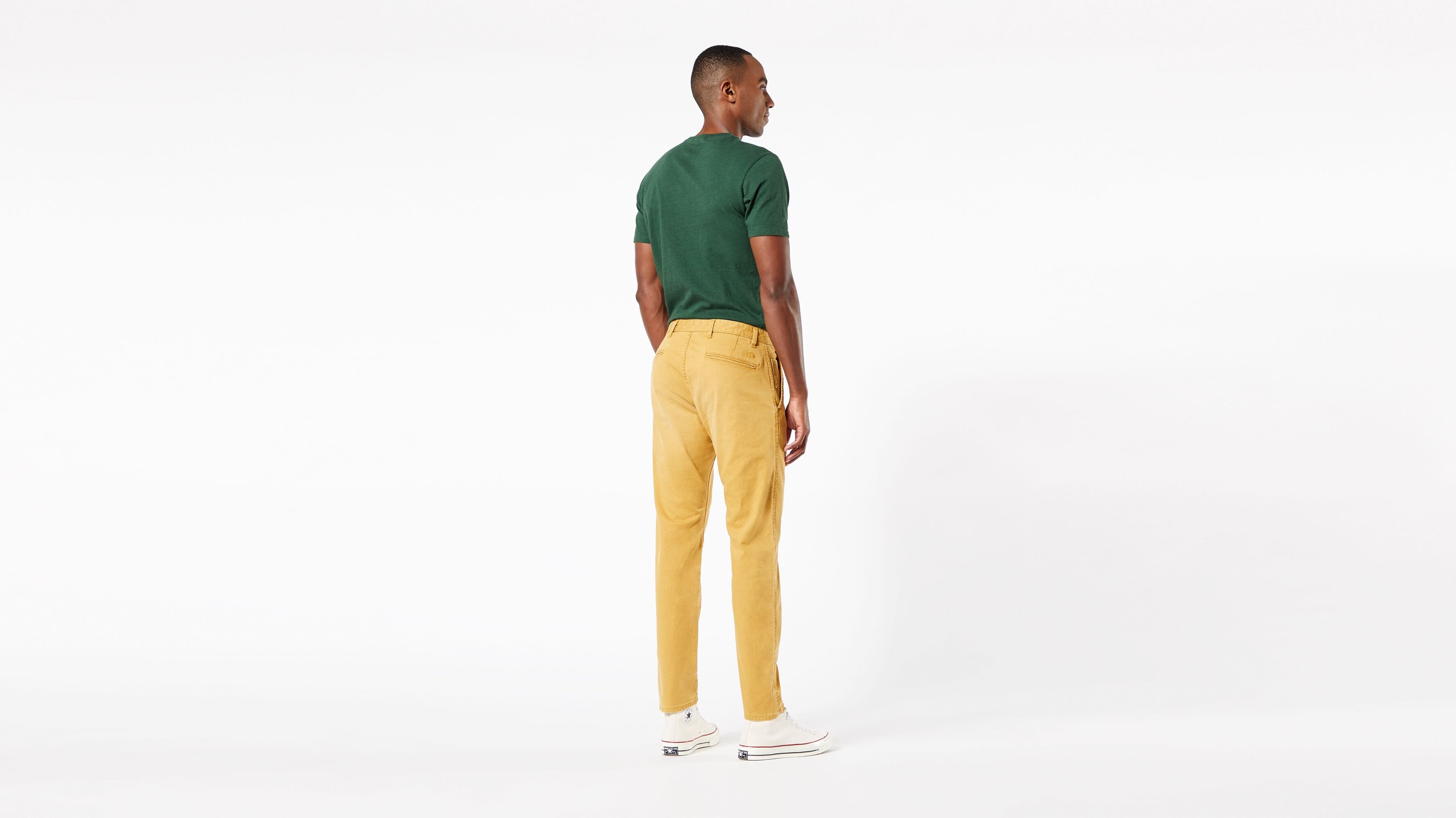 Waterless® Sustainable Alpha Khaki, Tapered Fit Pantolon
