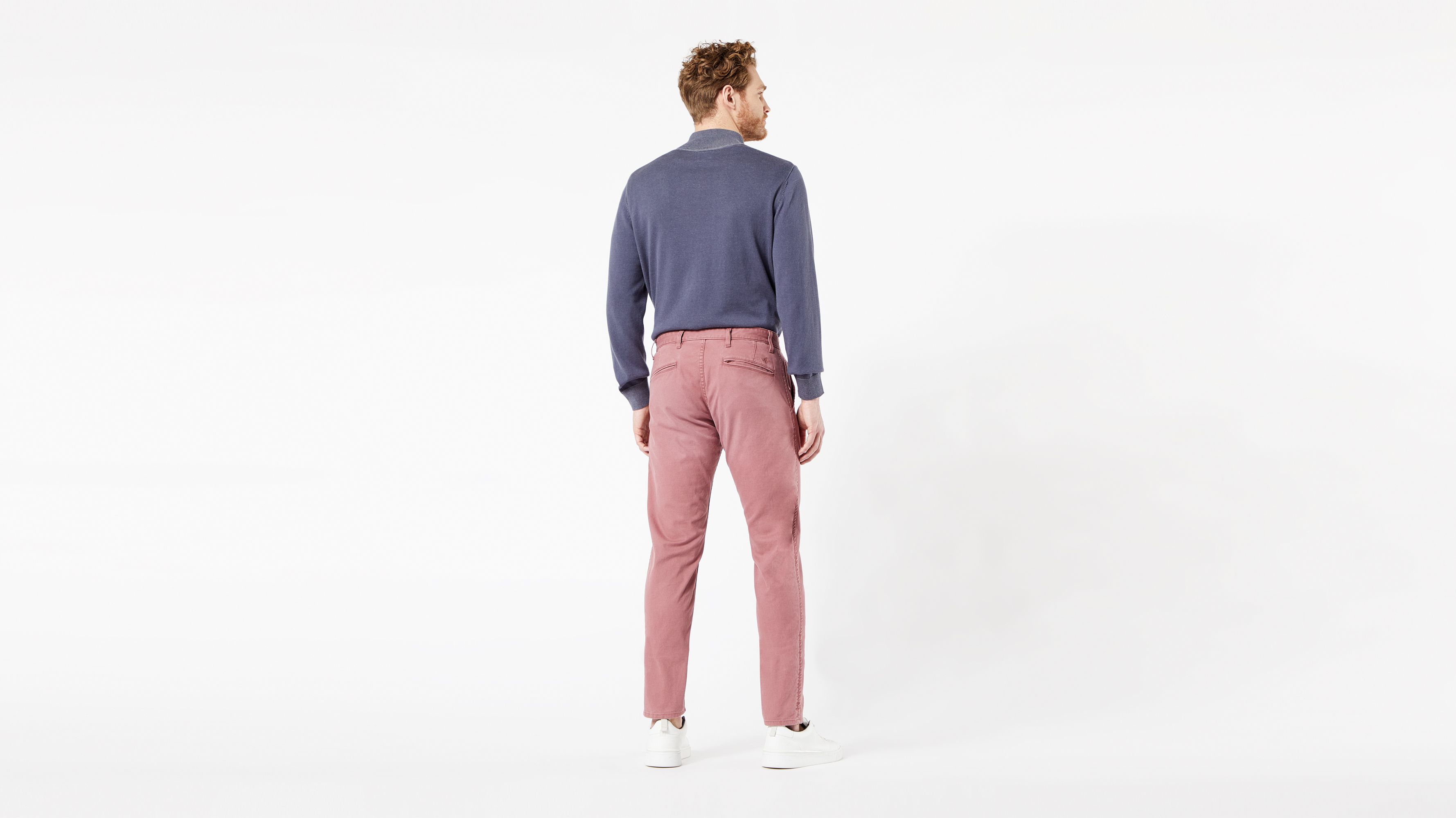 Waterless® Sustainable Alpha Khaki, Tapered Fit Pantolon