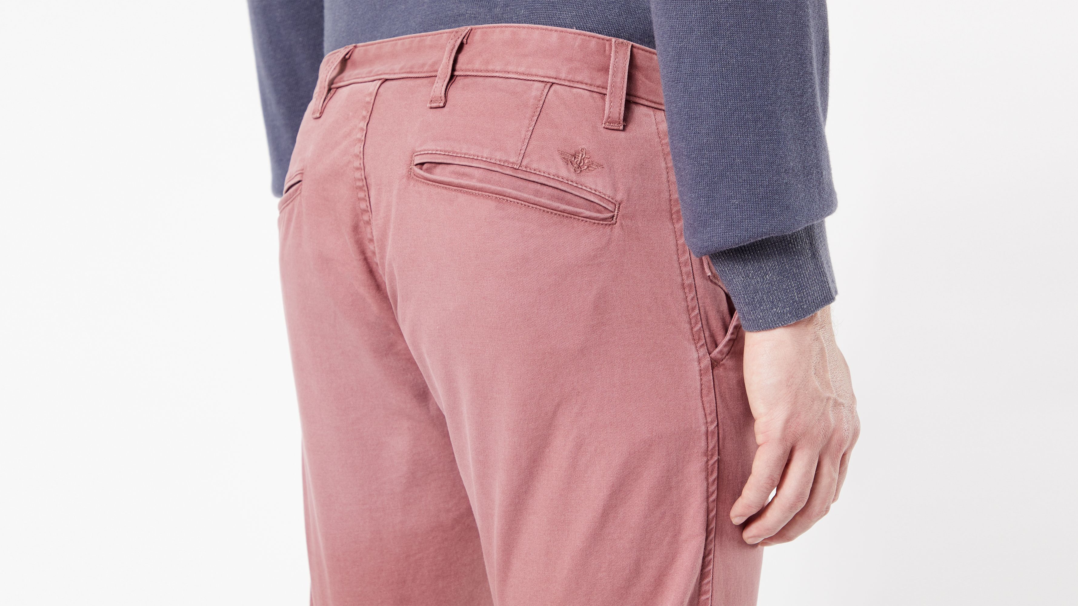 Waterless® Sustainable Alpha Khaki, Tapered Fit Pantolon