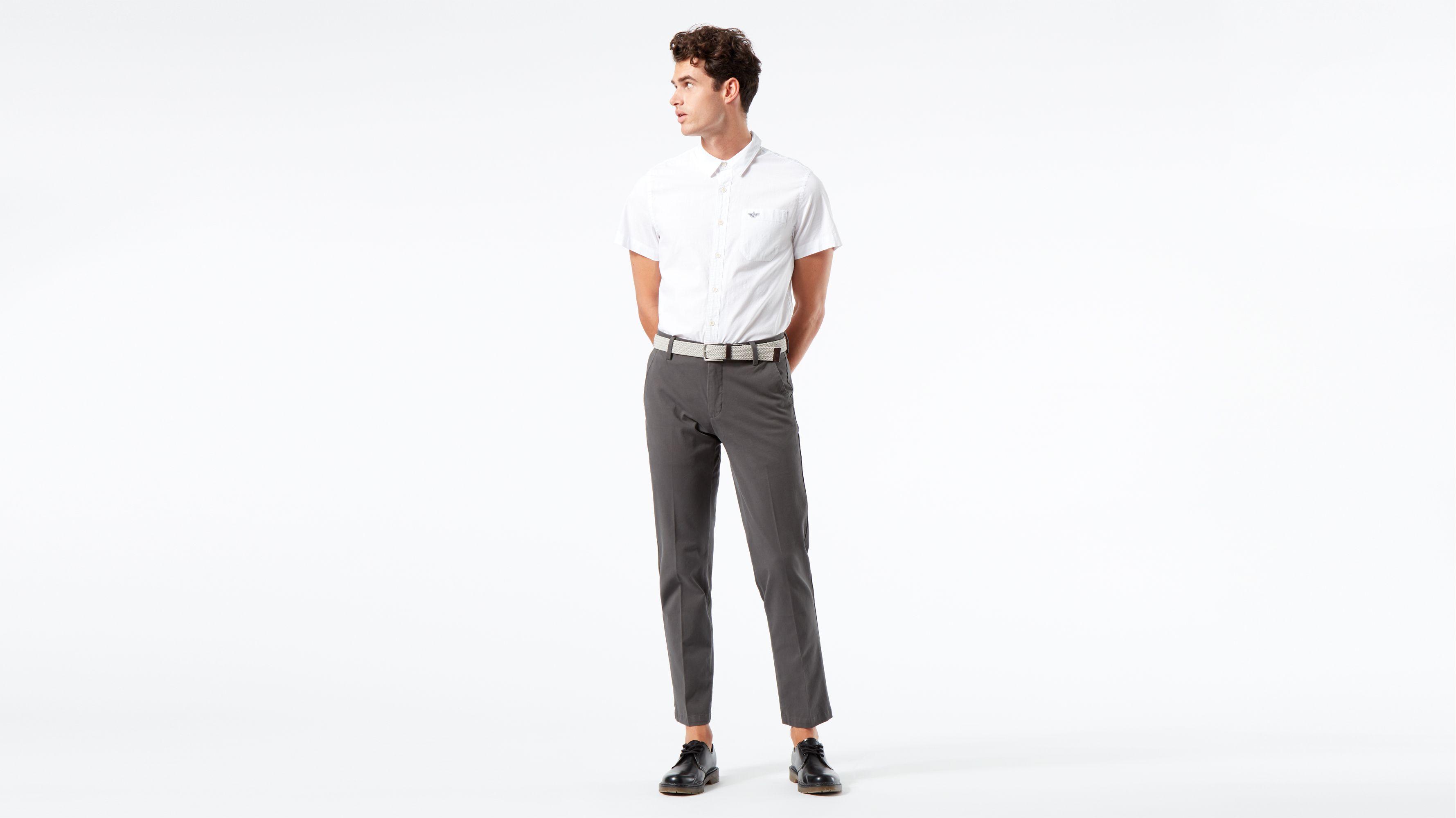 Smart 360 Flex Koyu Gri Workday Slim Fit Pantolon
