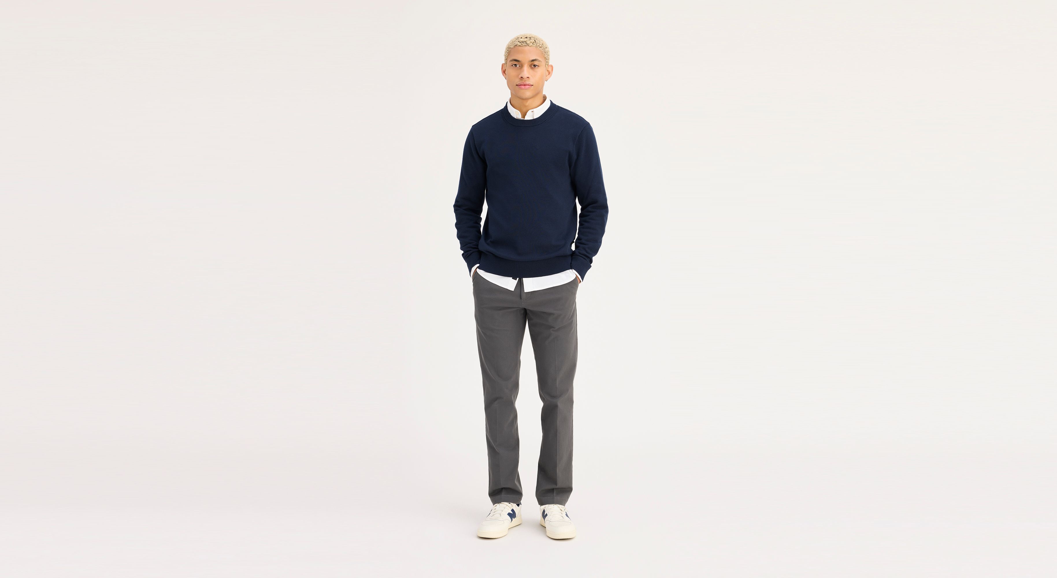 Smart 360 Flex Koyu Gri Workday Slim Fit Pantolon