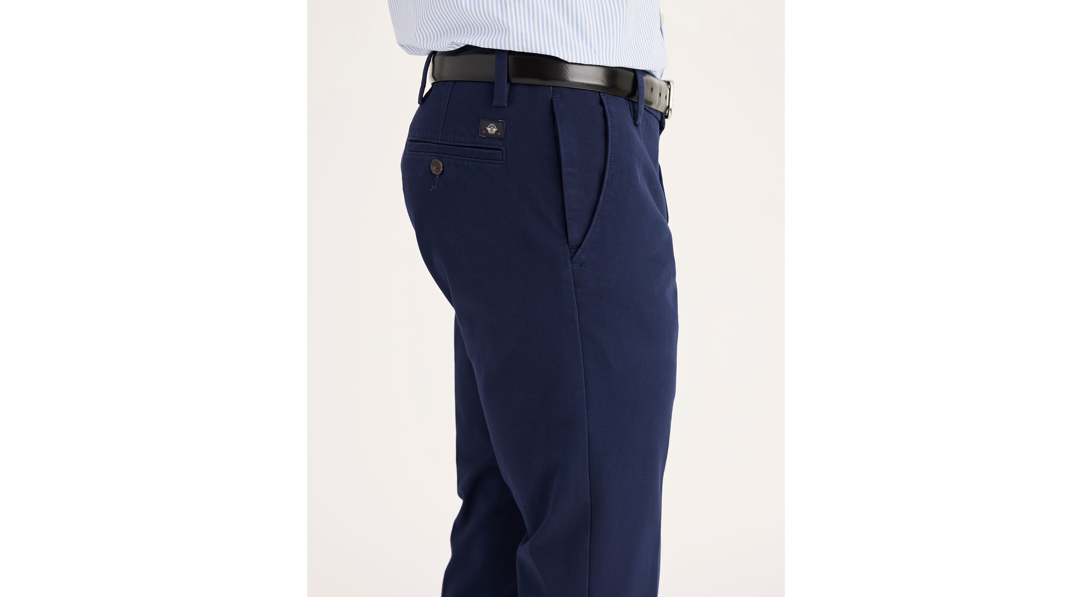 Smart 360 Flex Lacivert Workday Slim Fit Pantolon