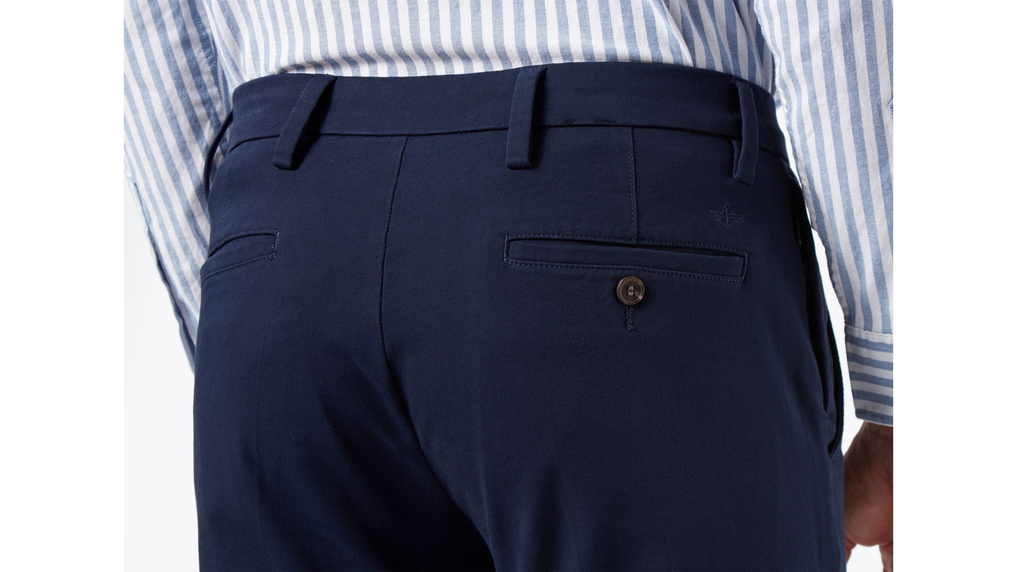 Smart 360 Flex Lacivert Workday Slim Fit Pantolon