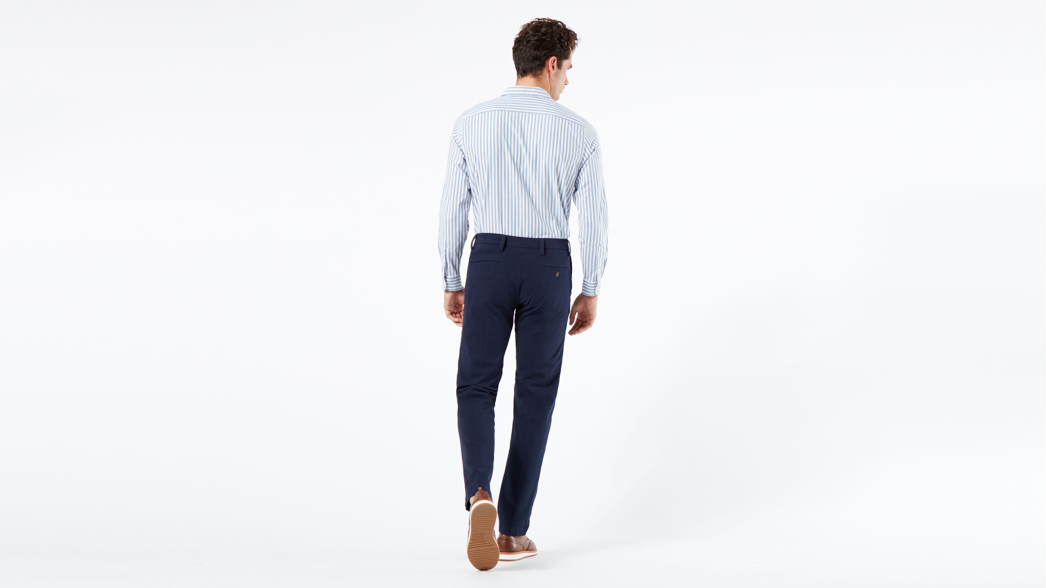 Smart 360 Flex Lacivert Workday Slim Fit Pantolon