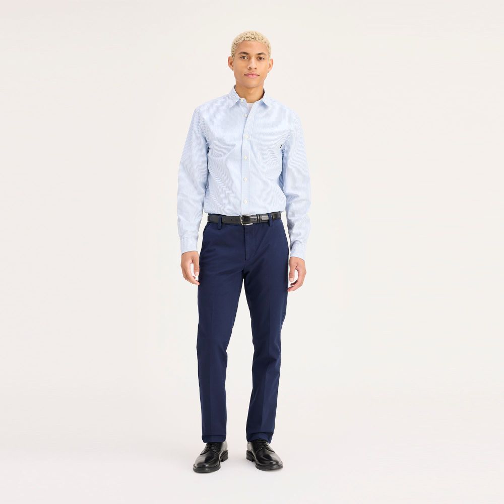 Smart 360 Flex Lacivert Workday Slim Fit Pantolon