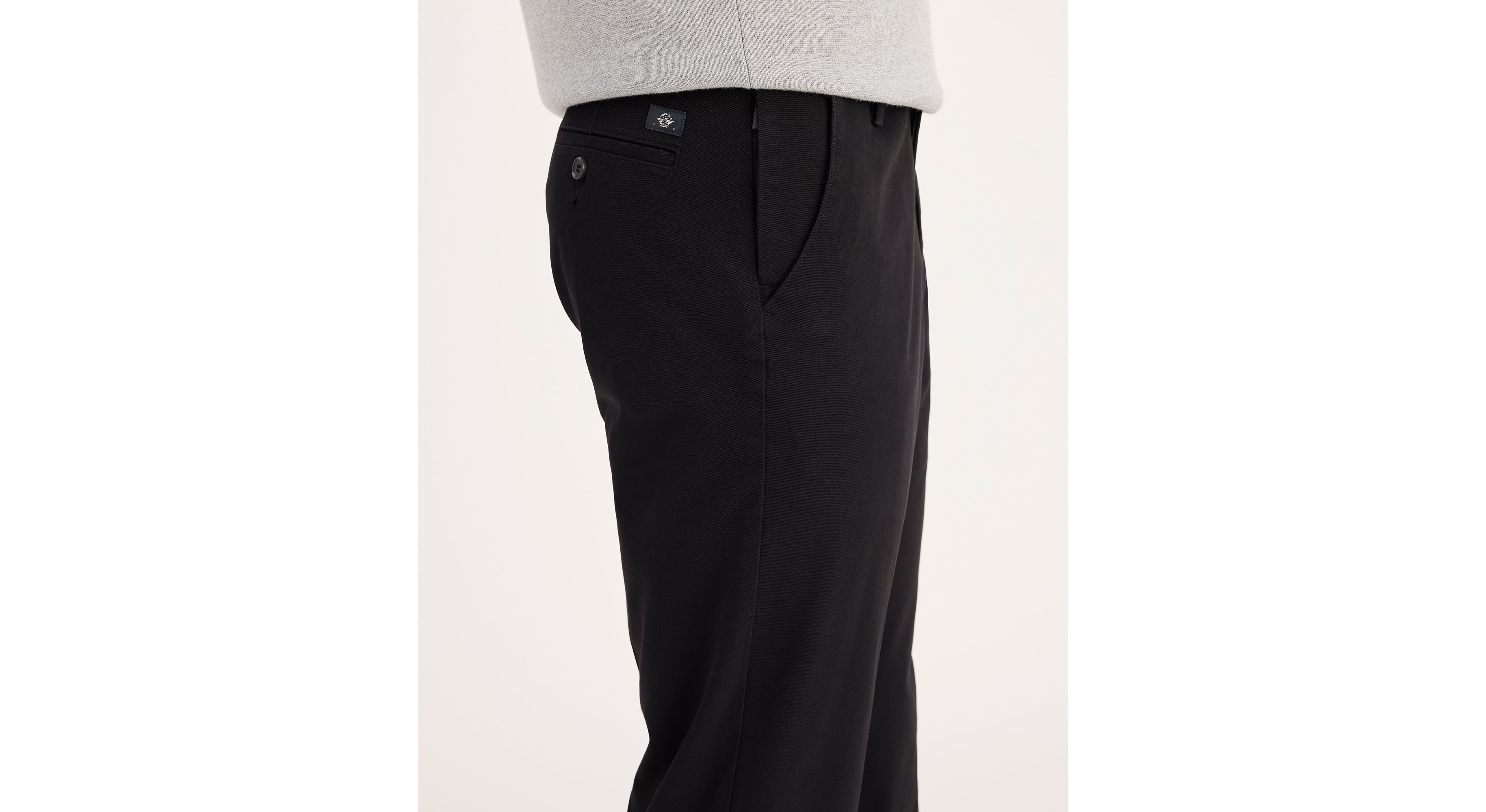 Smart 360 Flex Siyah Workday Slim Fit Pantolon