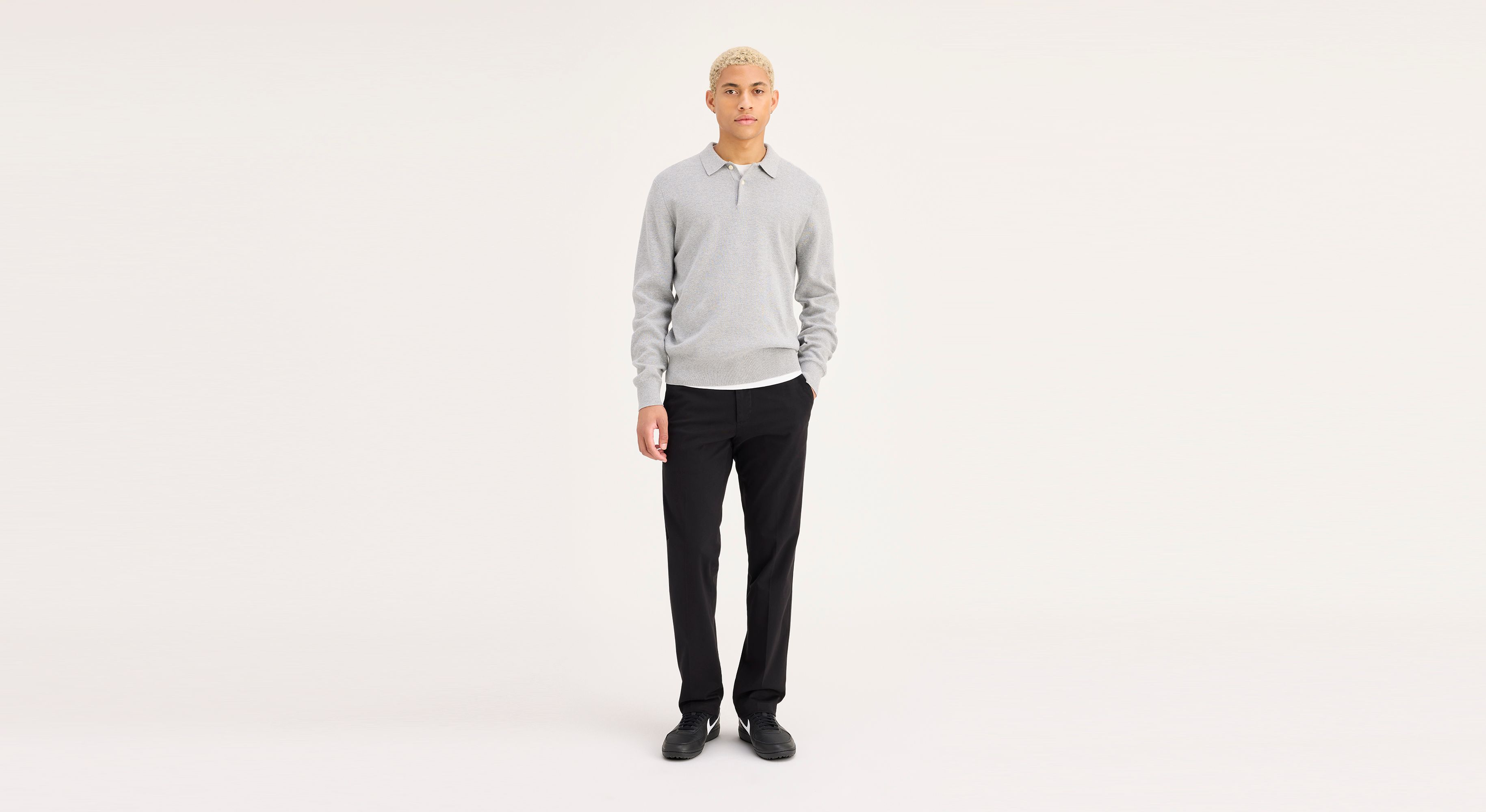 Smart 360 Flex Siyah Workday Slim Fit Pantolon