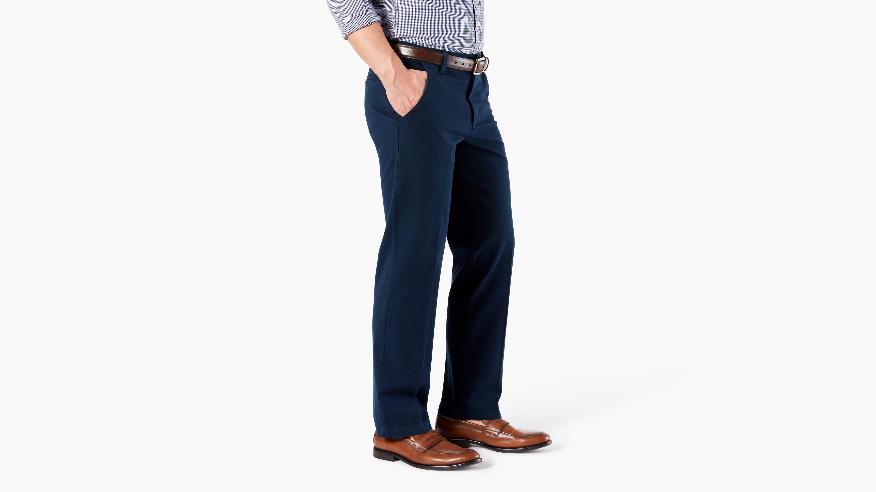 Workday Khaki, Straight Fit