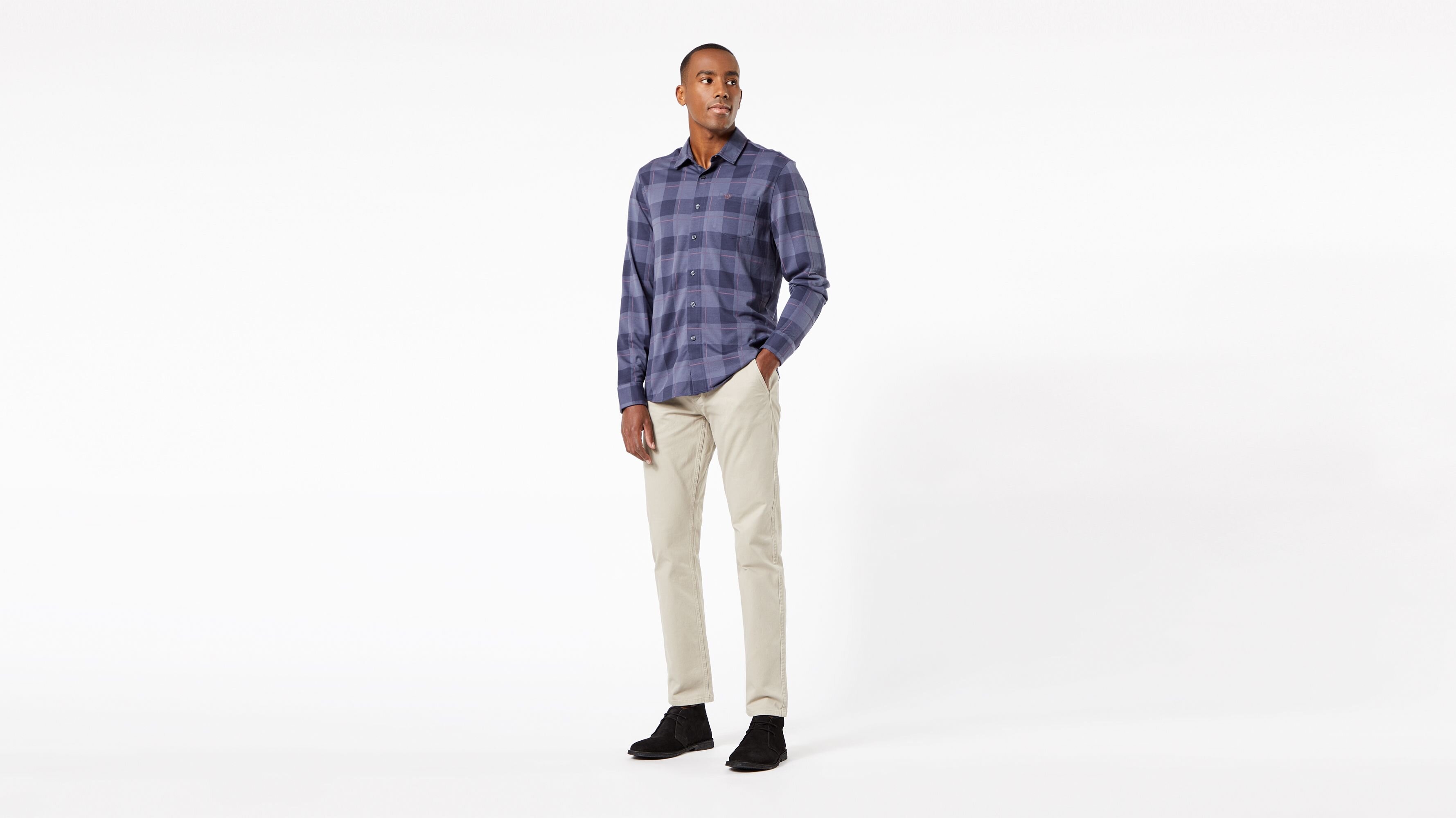Alpha Khaki, Slim Fit