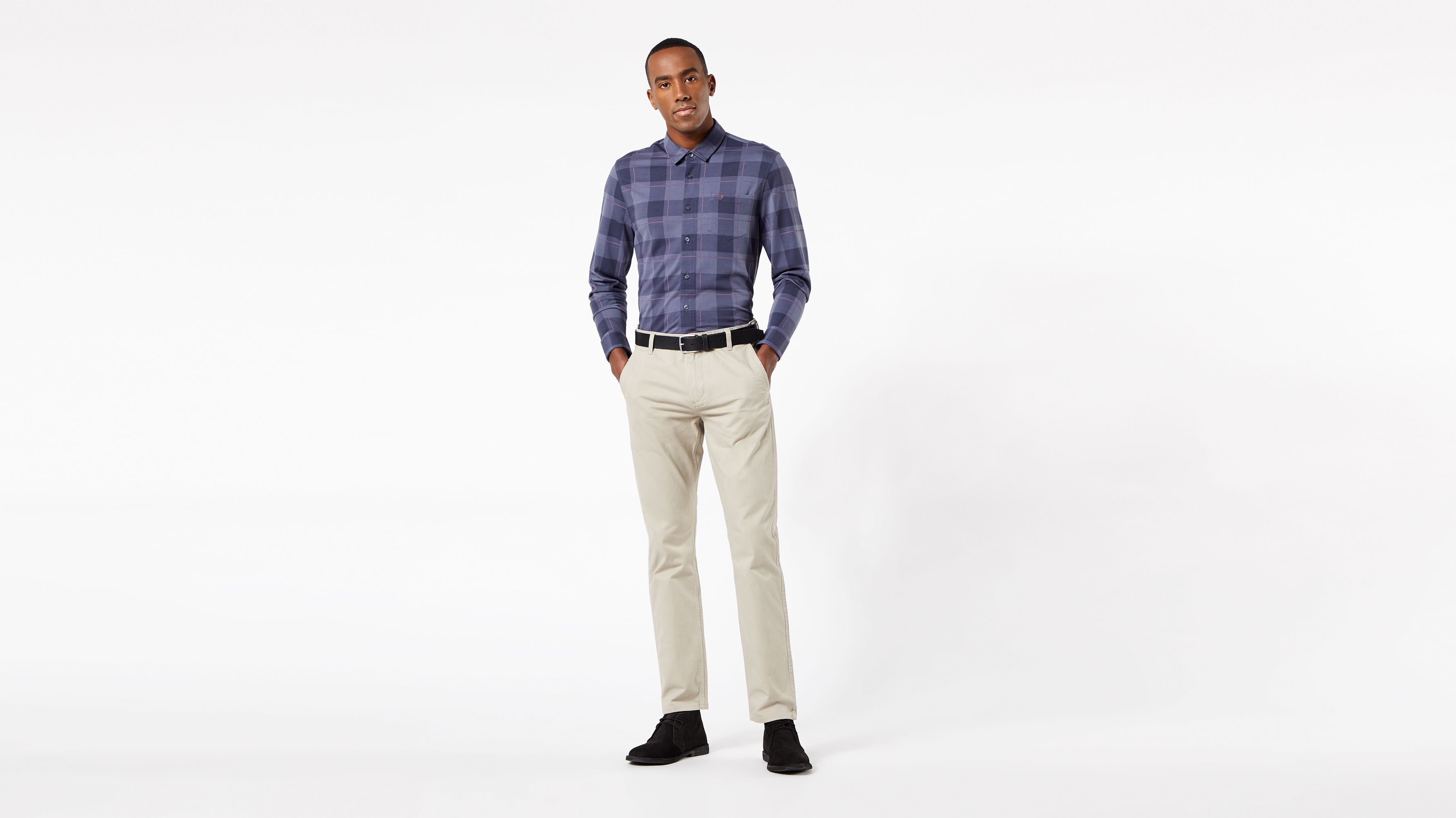 Alpha Khaki, Slim Fit