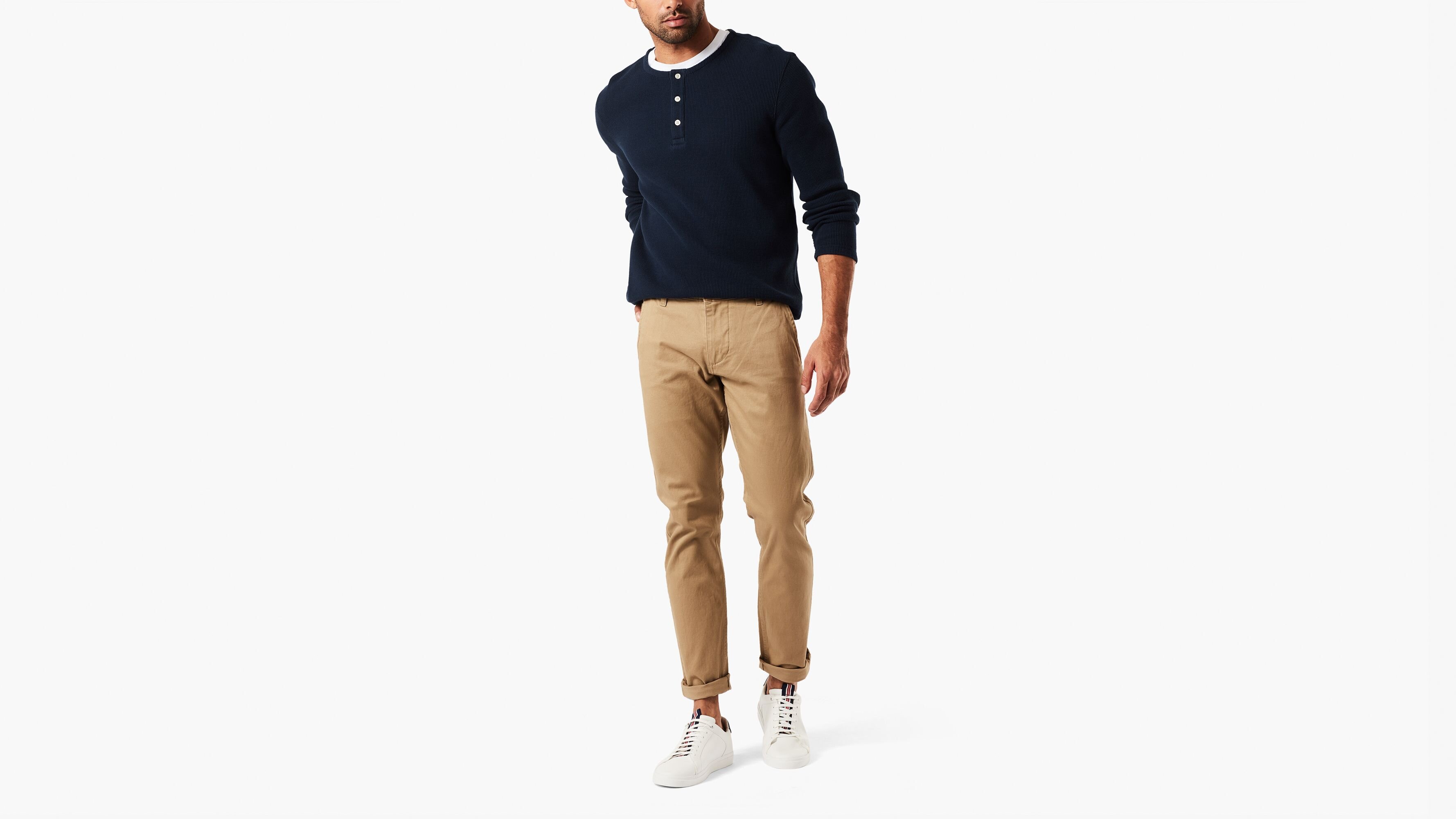 Alpha Khaki, Skinny Fit