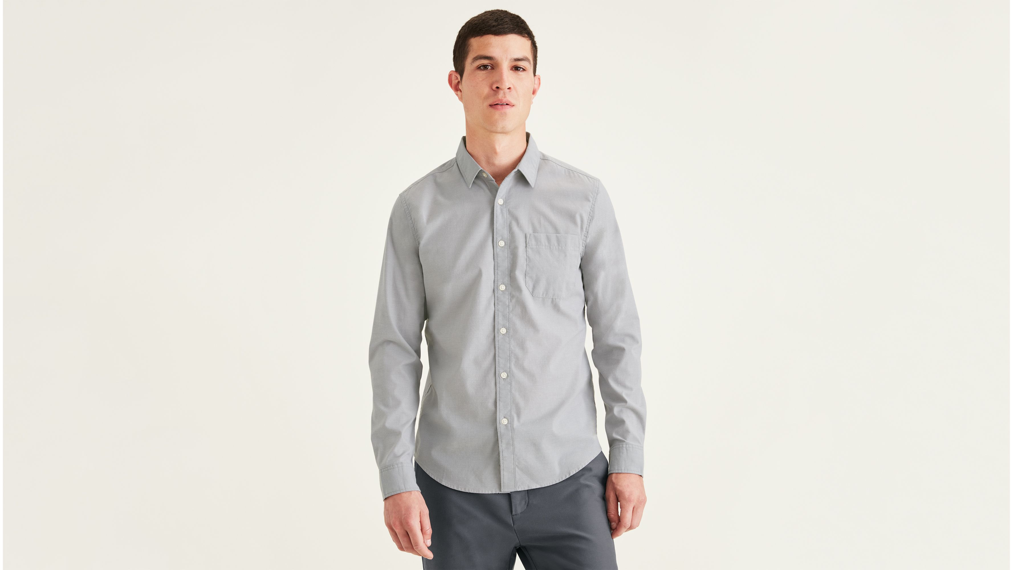 Washed Poplin Dobby Gömlek
