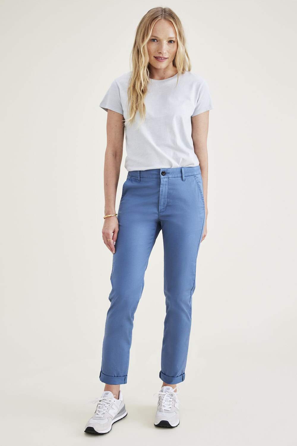 Weekend Chino Mavi Slim Fit, Pantolon, Lightweight