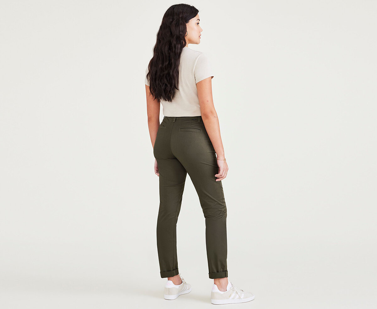 Weekend Chino Yeşil Slim Fit Pantolon