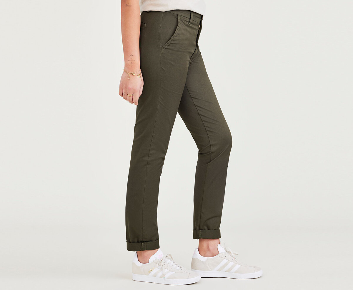 Weekend Chino Yeşil Slim Fit Pantolon