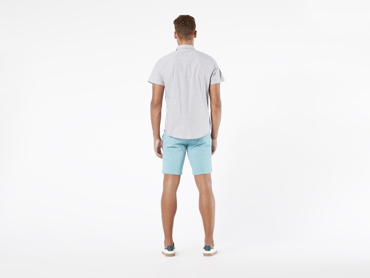 Washed Poplin, Kısa Kollu Gömlek