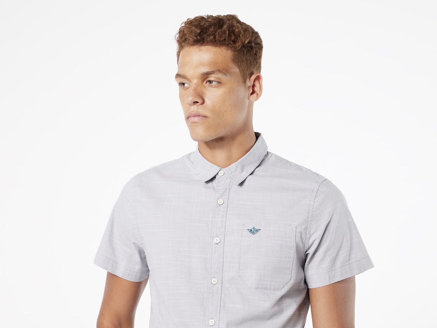 Washed Poplin, Kısa Kollu Gömlek