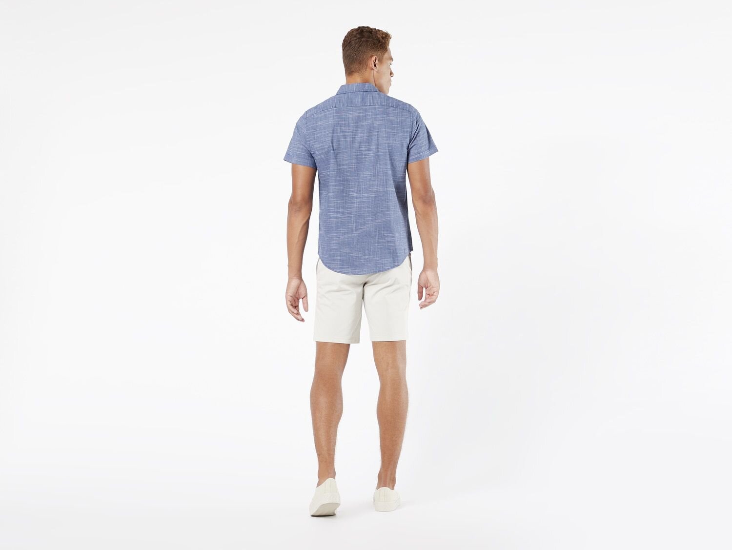 Washed Poplin, Kısa Kollu Gömlek