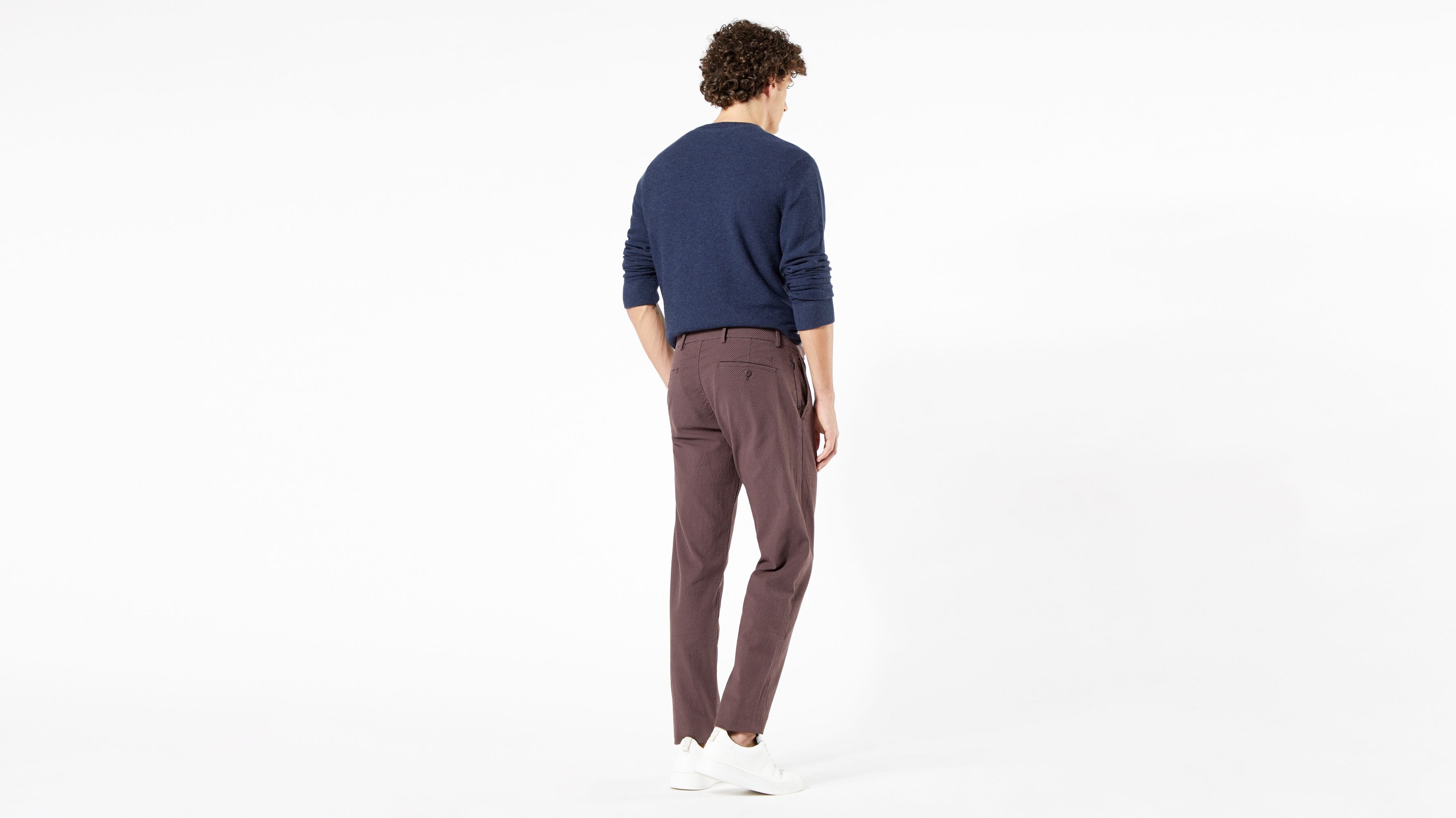 Chino Tapered Fit - Dobby Pantolon