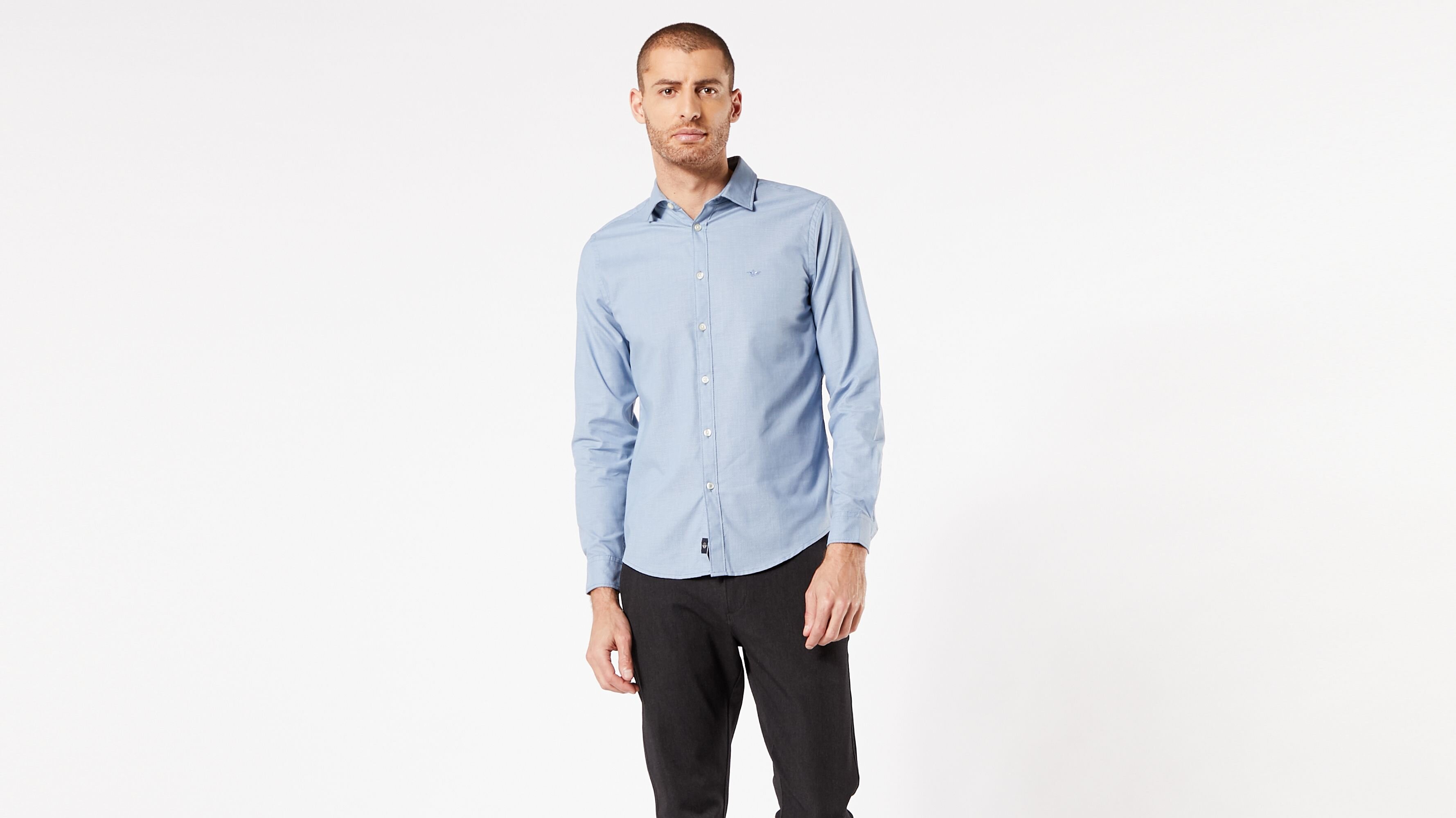 Refined Stretch Poplin Gömlek