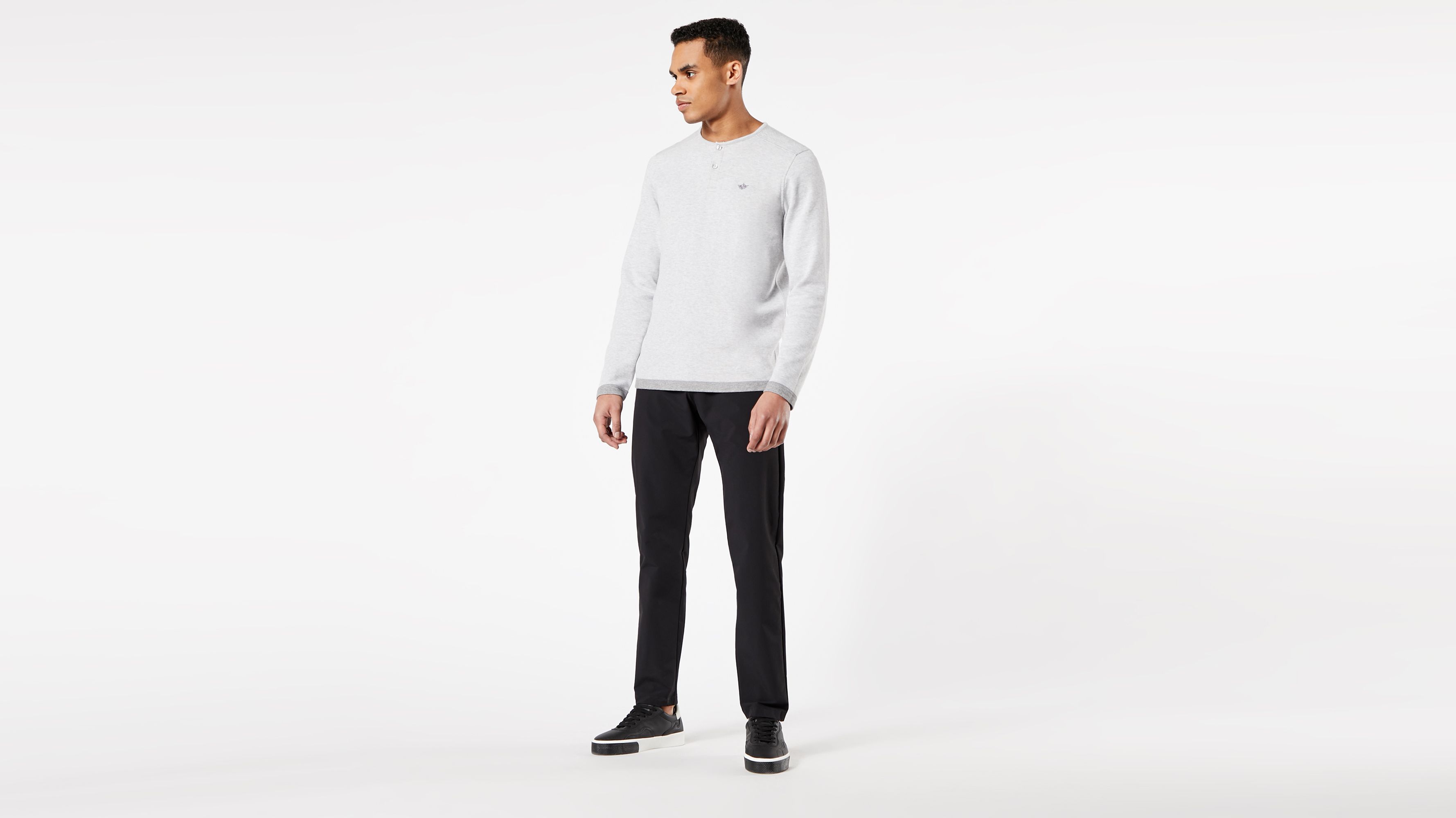 Textured Crew Tişört