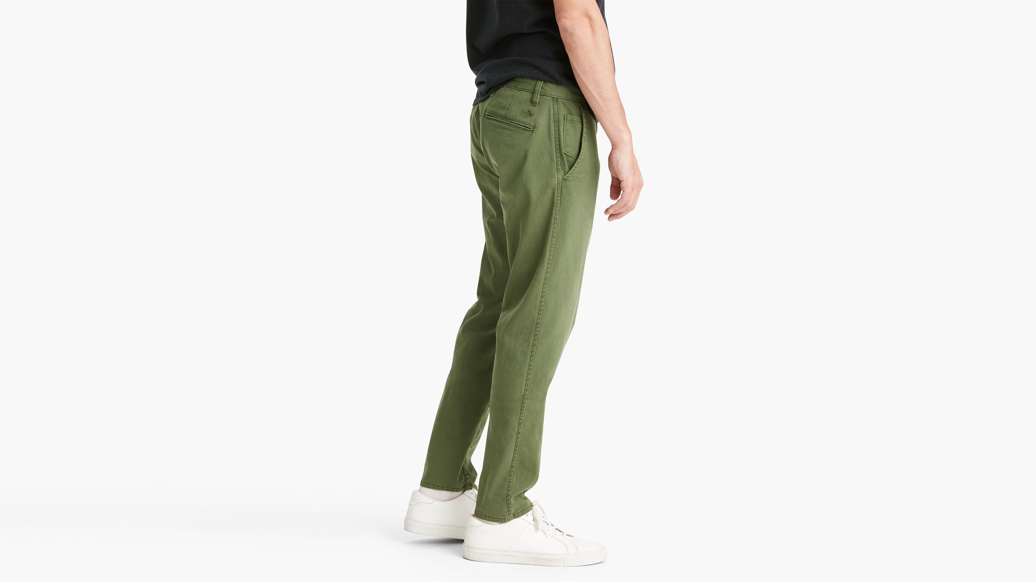 Waterless® Sustainable Alpha Khaki, Tapered Pantolon