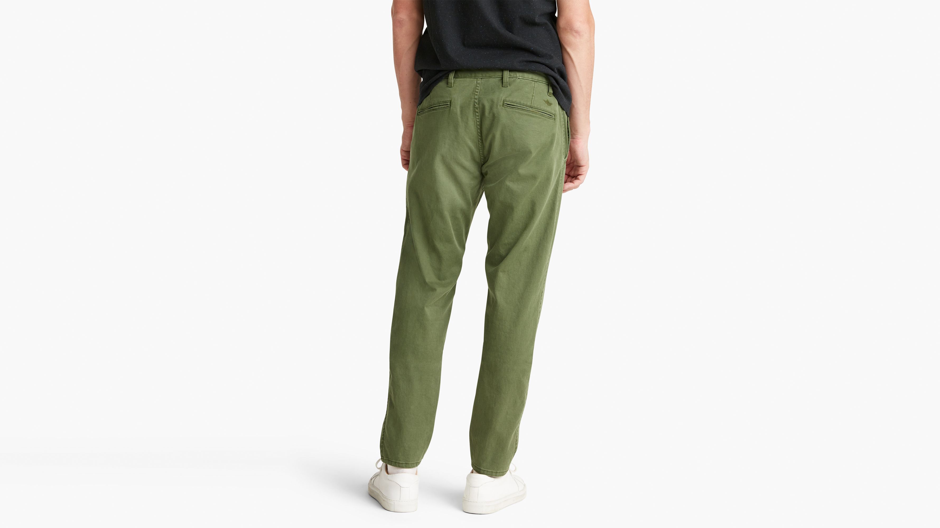 Waterless® Sustainable Alpha Khaki, Tapered Pantolon