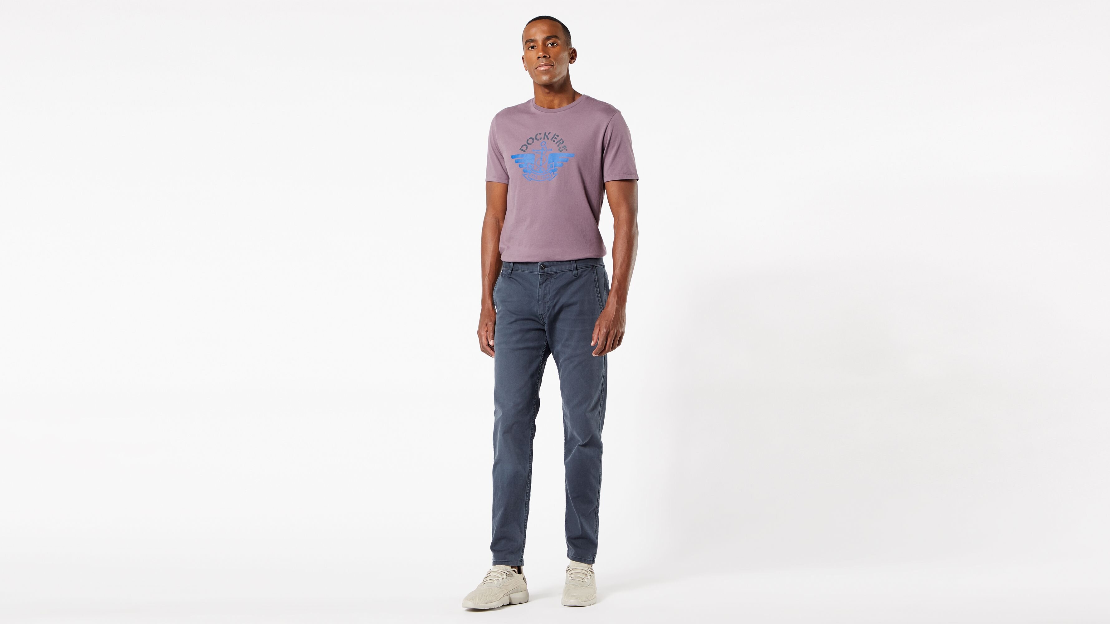 Waterless® Sustainable Alpha Khaki, Tapered Pantolon