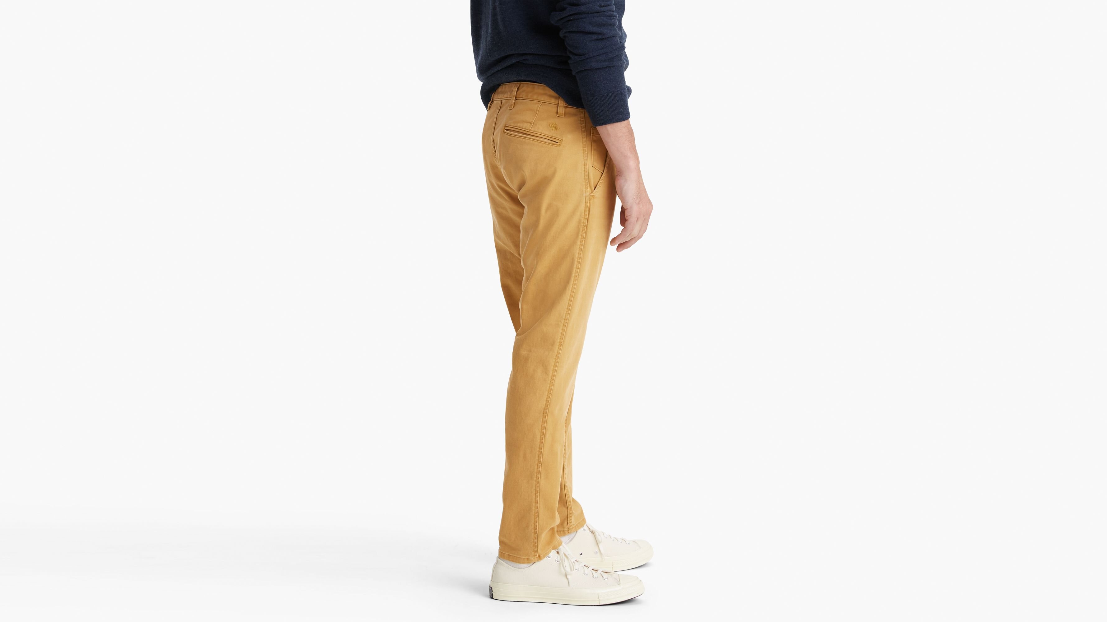 Waterless® Sustainable Alpha Khaki, Tapered Fit Pantolon