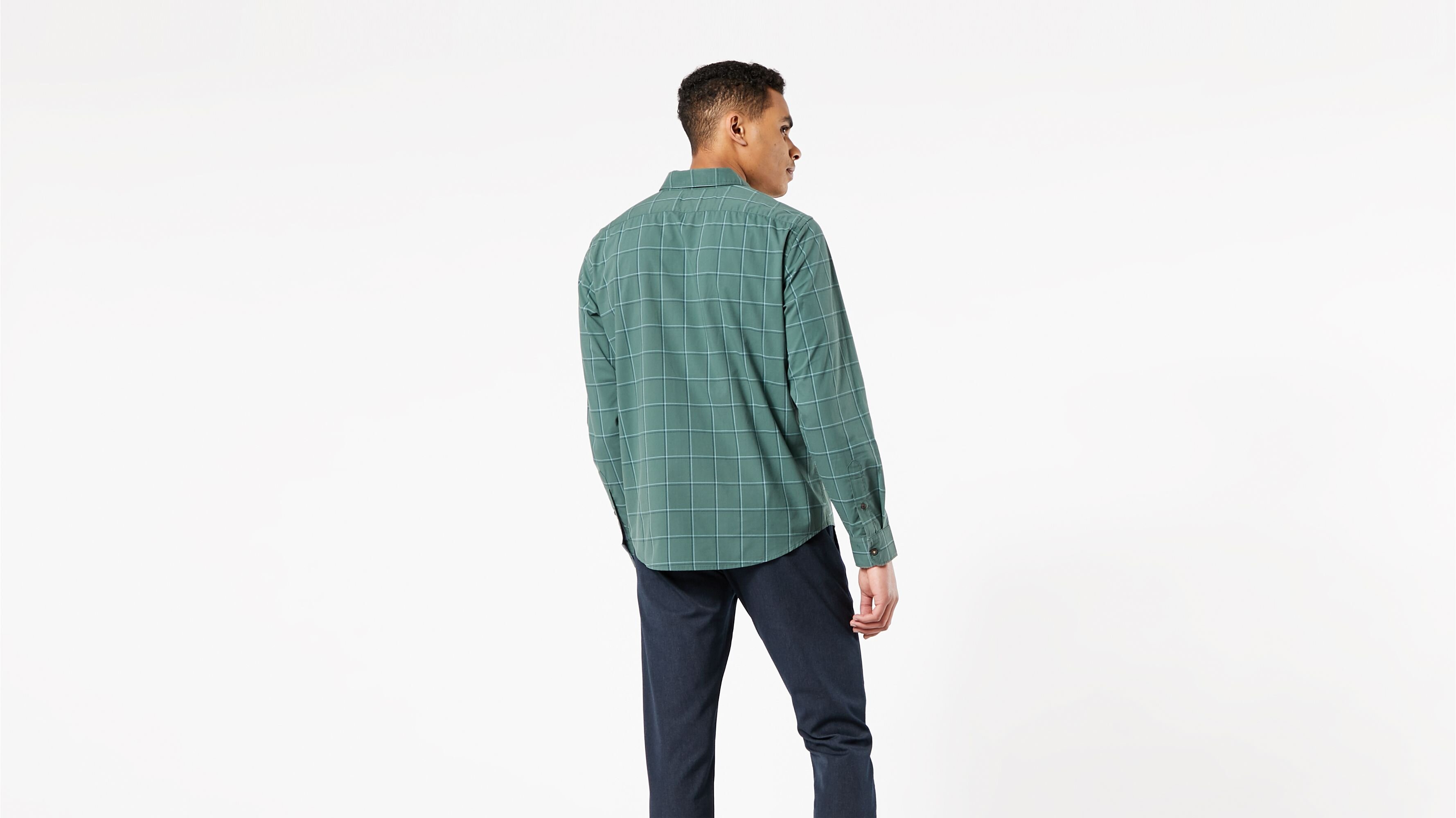 Washed Poplin Button-Up Gömlek