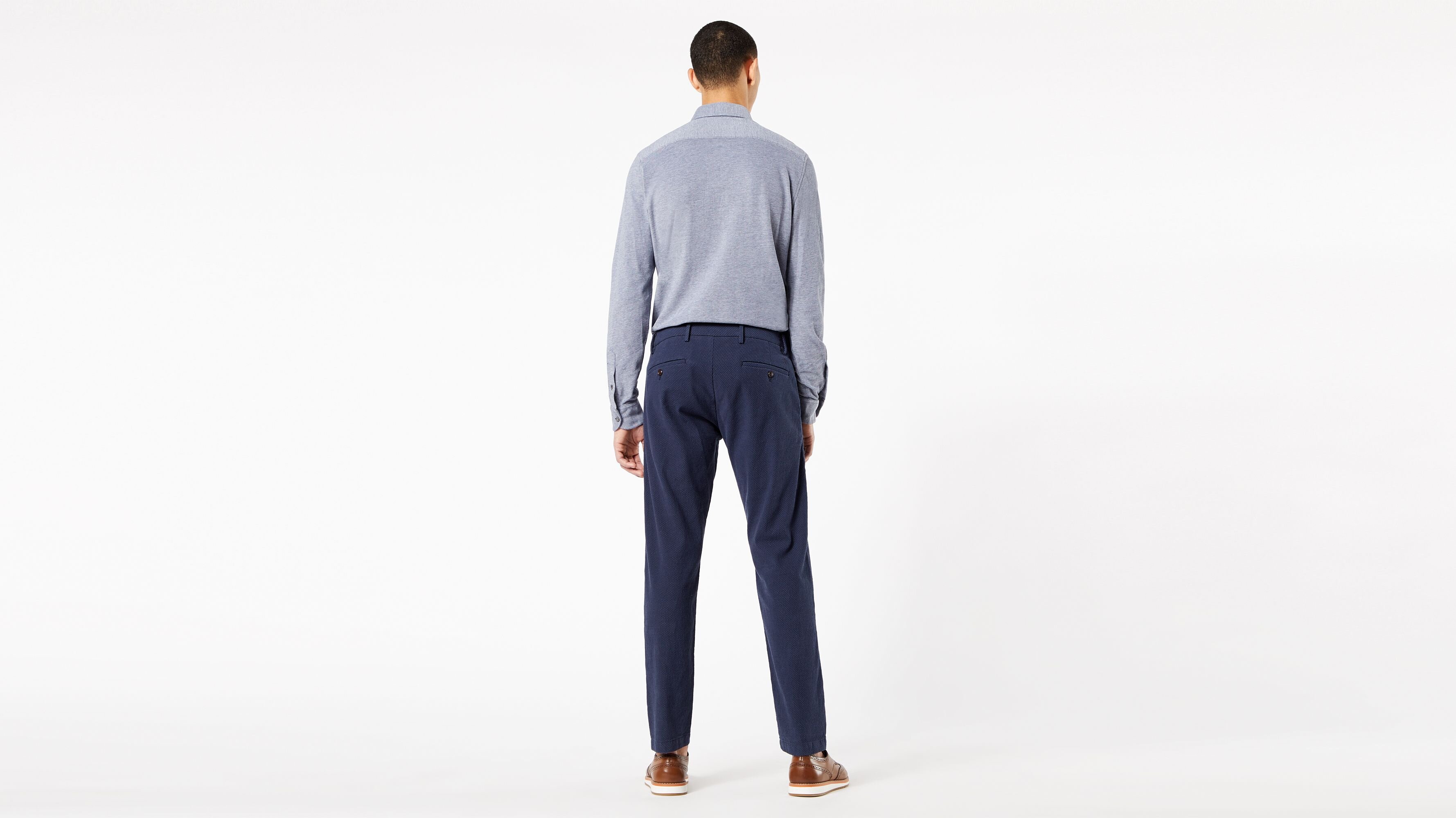 Chino Tapered Fit - Dobby Pantolon