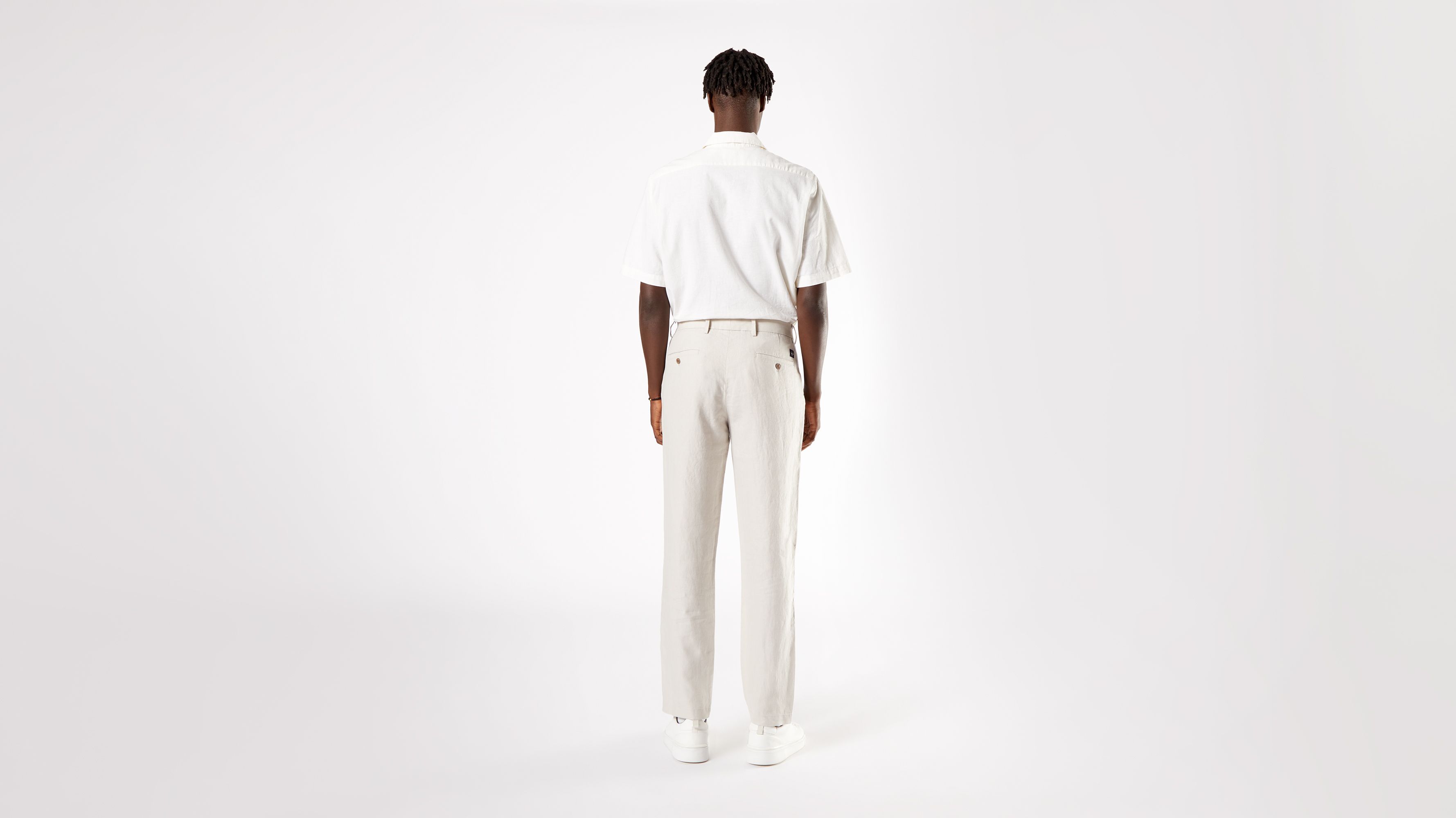 Linen Chino, Straight Fit