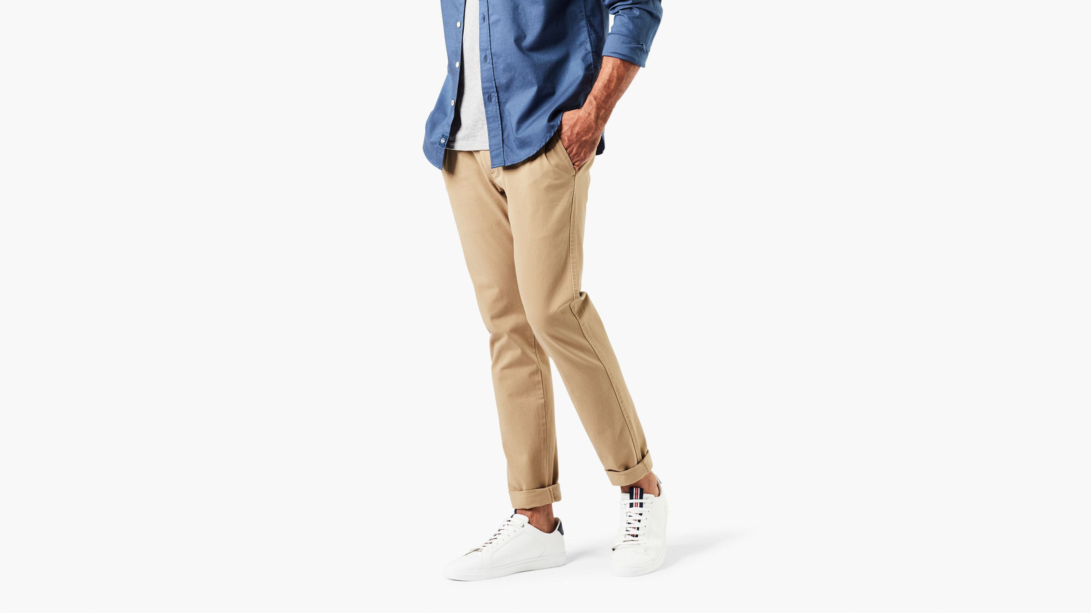 Smart 360 Flex Bej Ultimate Skinny Fit Chino Pantolon