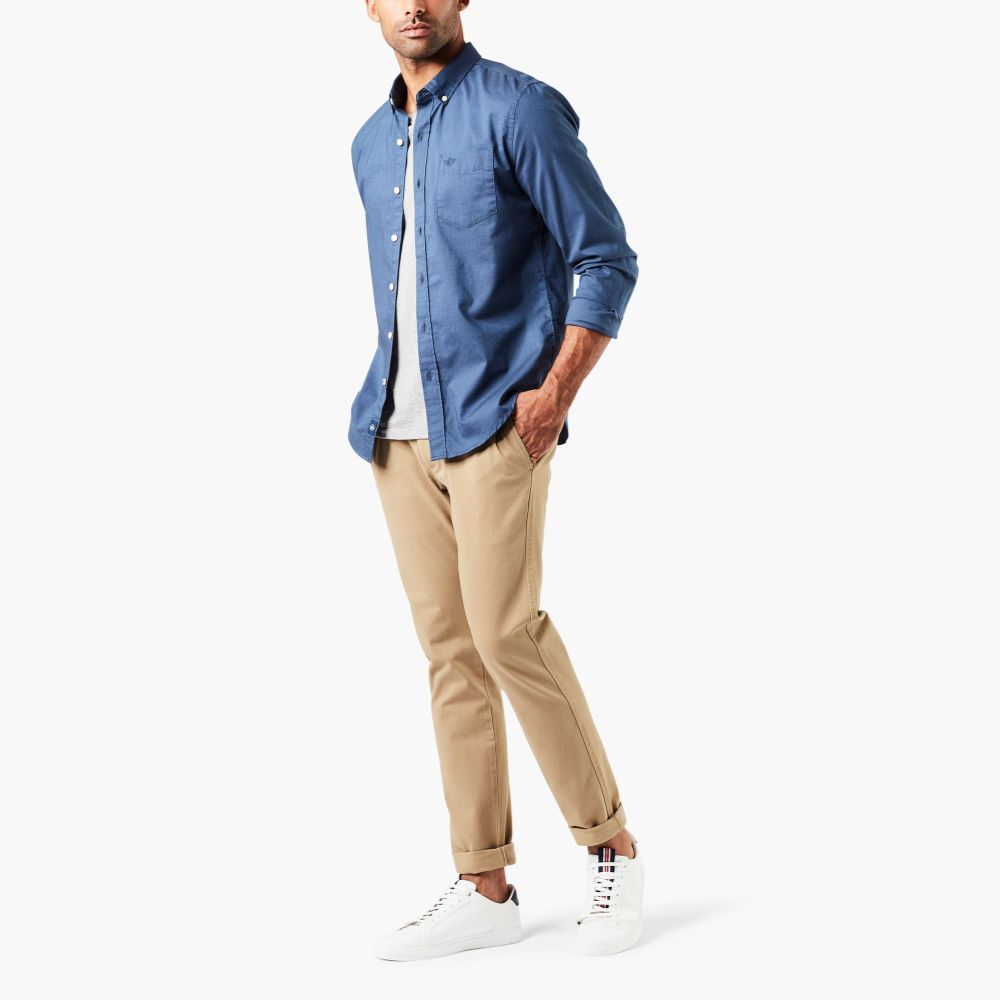 Smart 360 Flex Bej Ultimate Skinny Fit Chino Pantolon