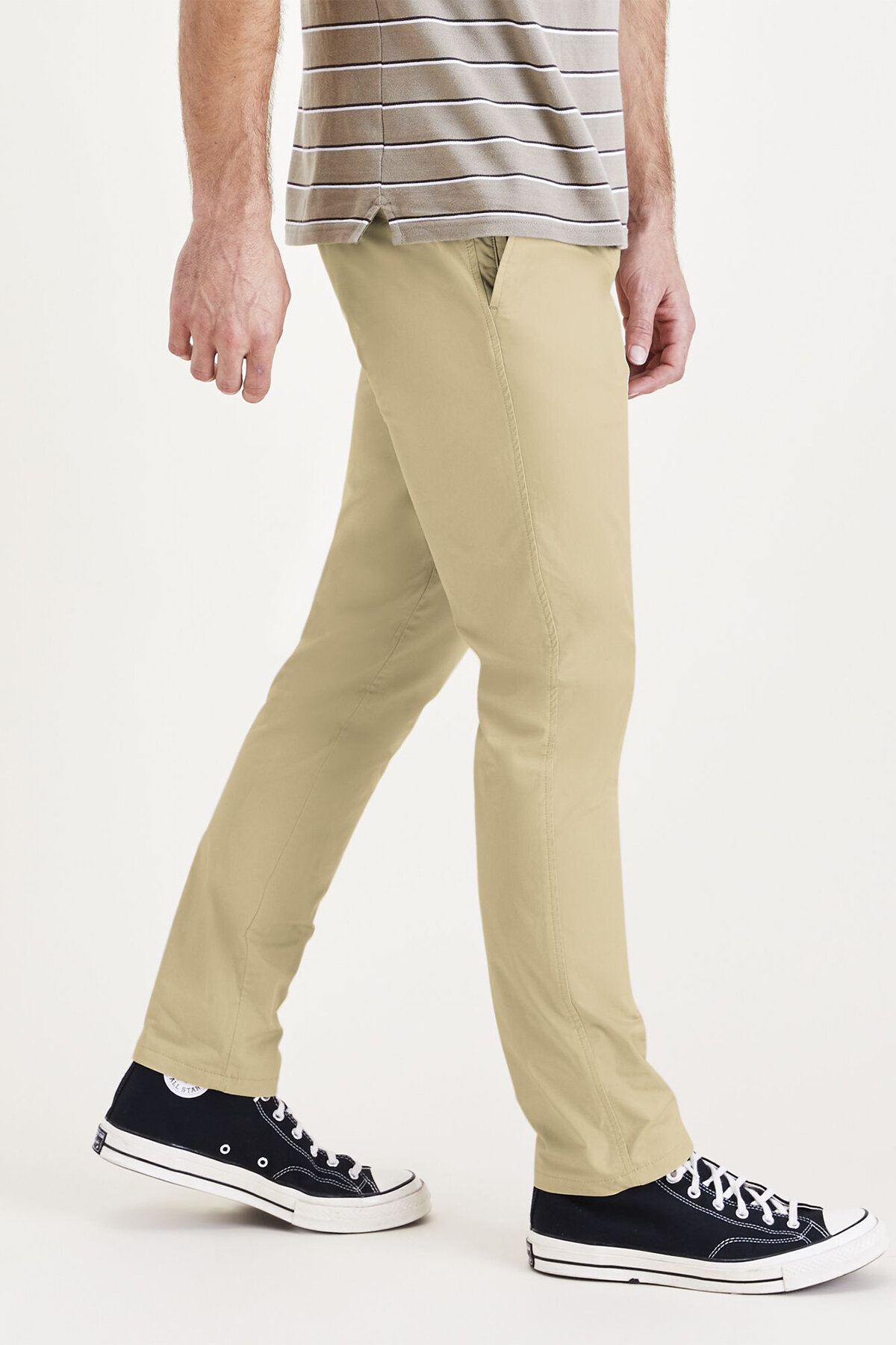 Smart 360 Flex Bej Ultimate Skinny Fit Chino Pantolon