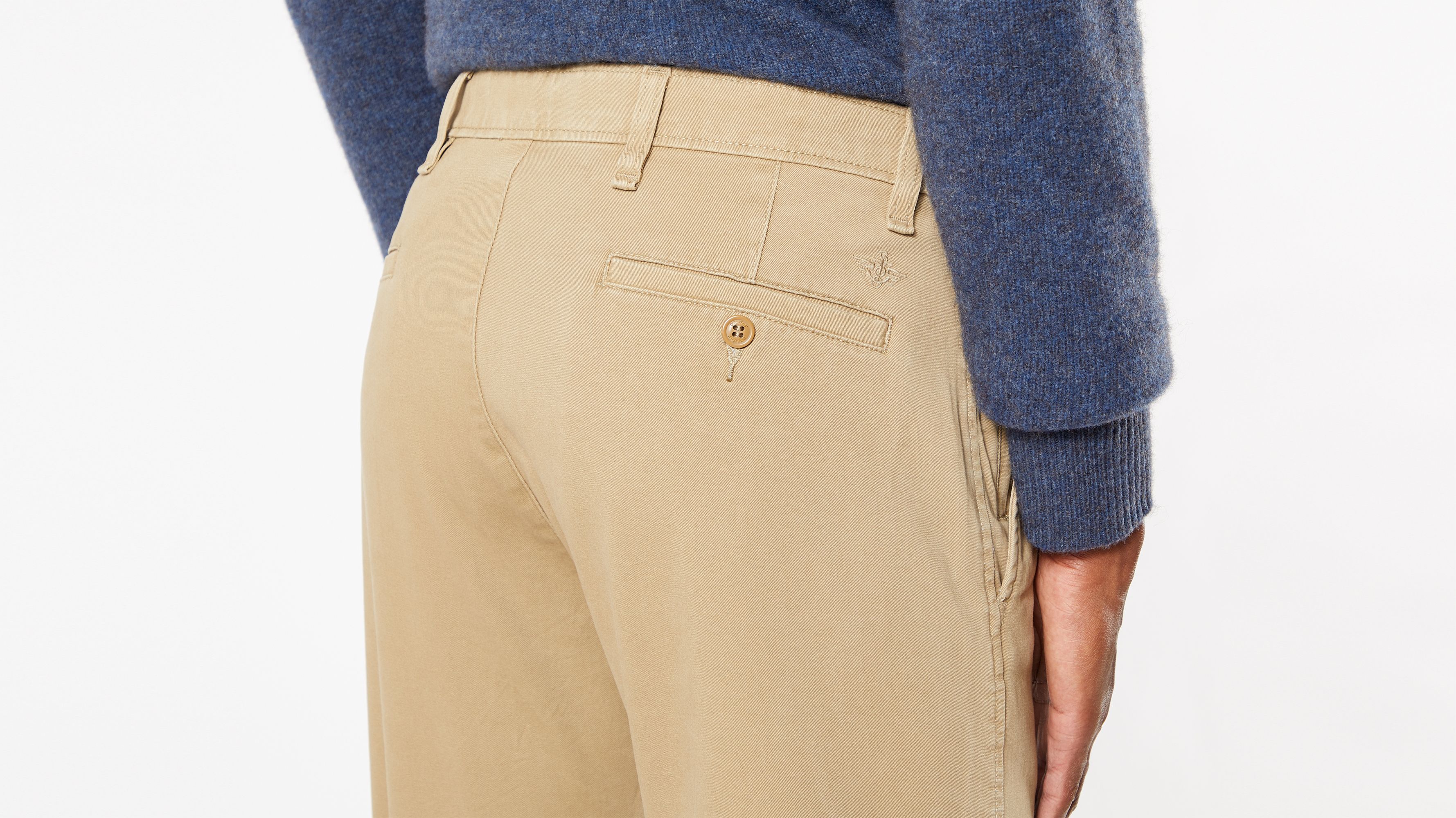 Smart 360 Flex Bej Ultimate Slim Fit Chino Pantolon