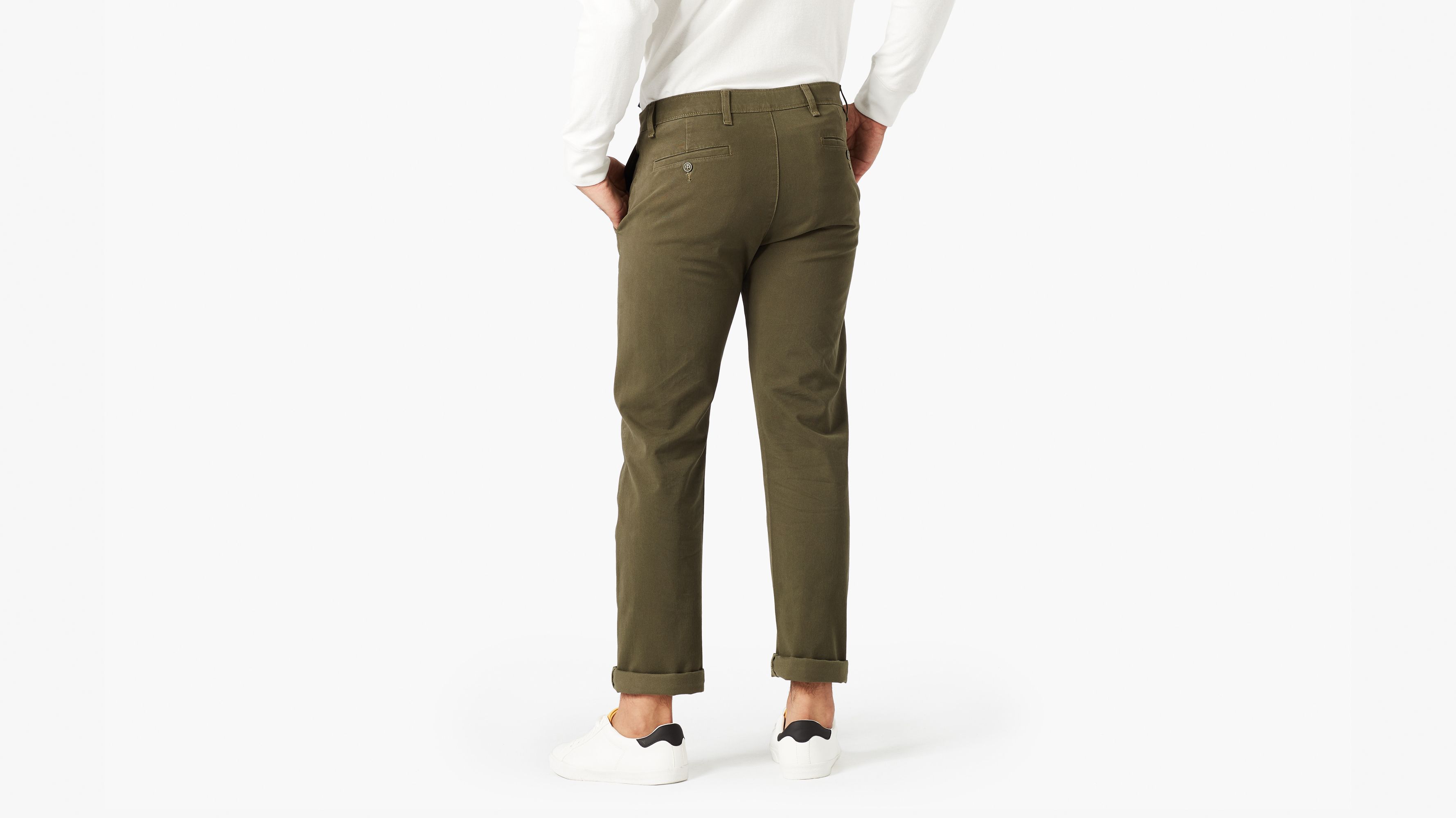 Smart 360 Flex Koyu Yeşil Ultimate Slim Fit Chino Pantolon