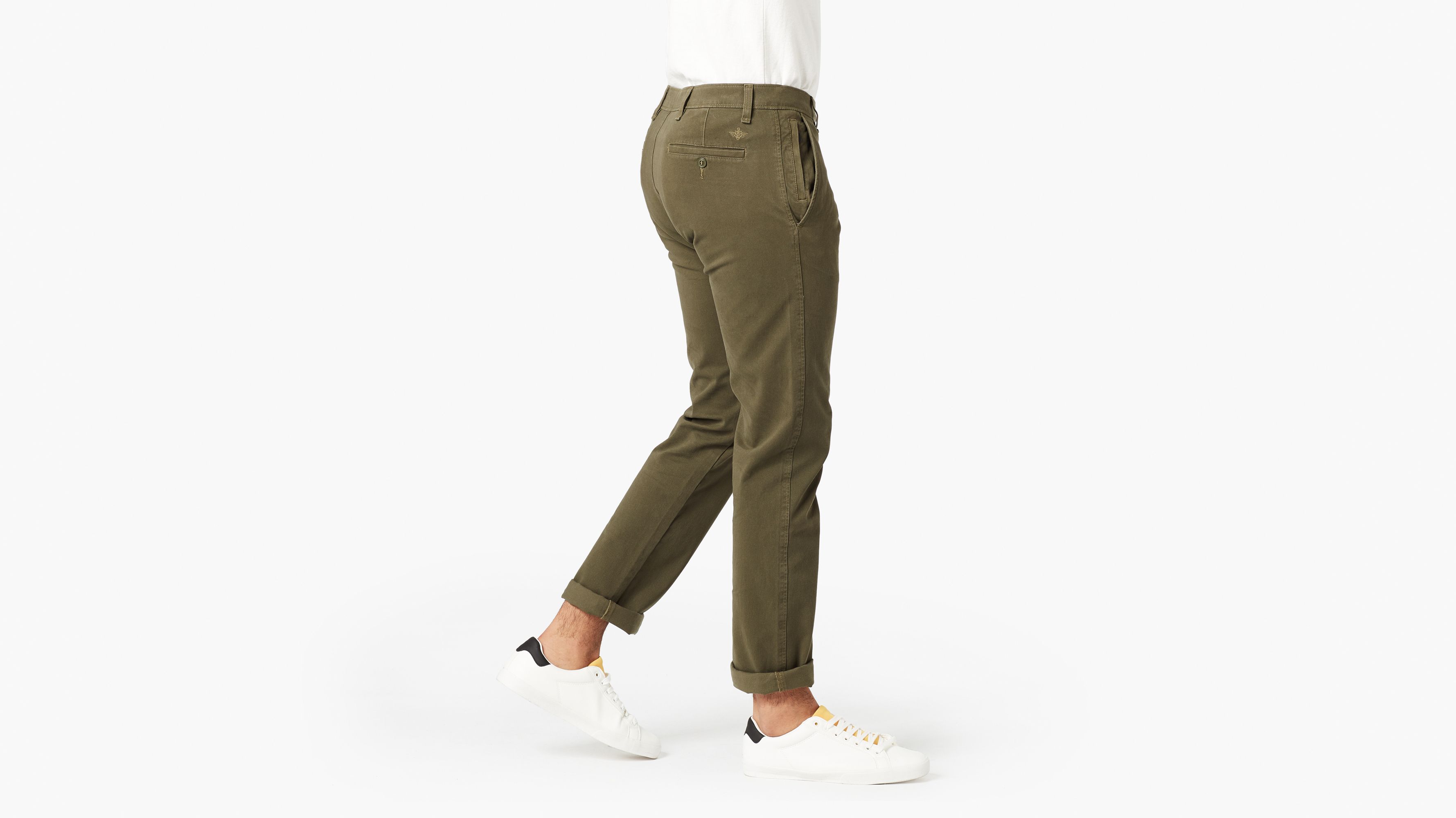 Smart 360 Flex Koyu Yeşil Ultimate Slim Fit Chino Pantolon
