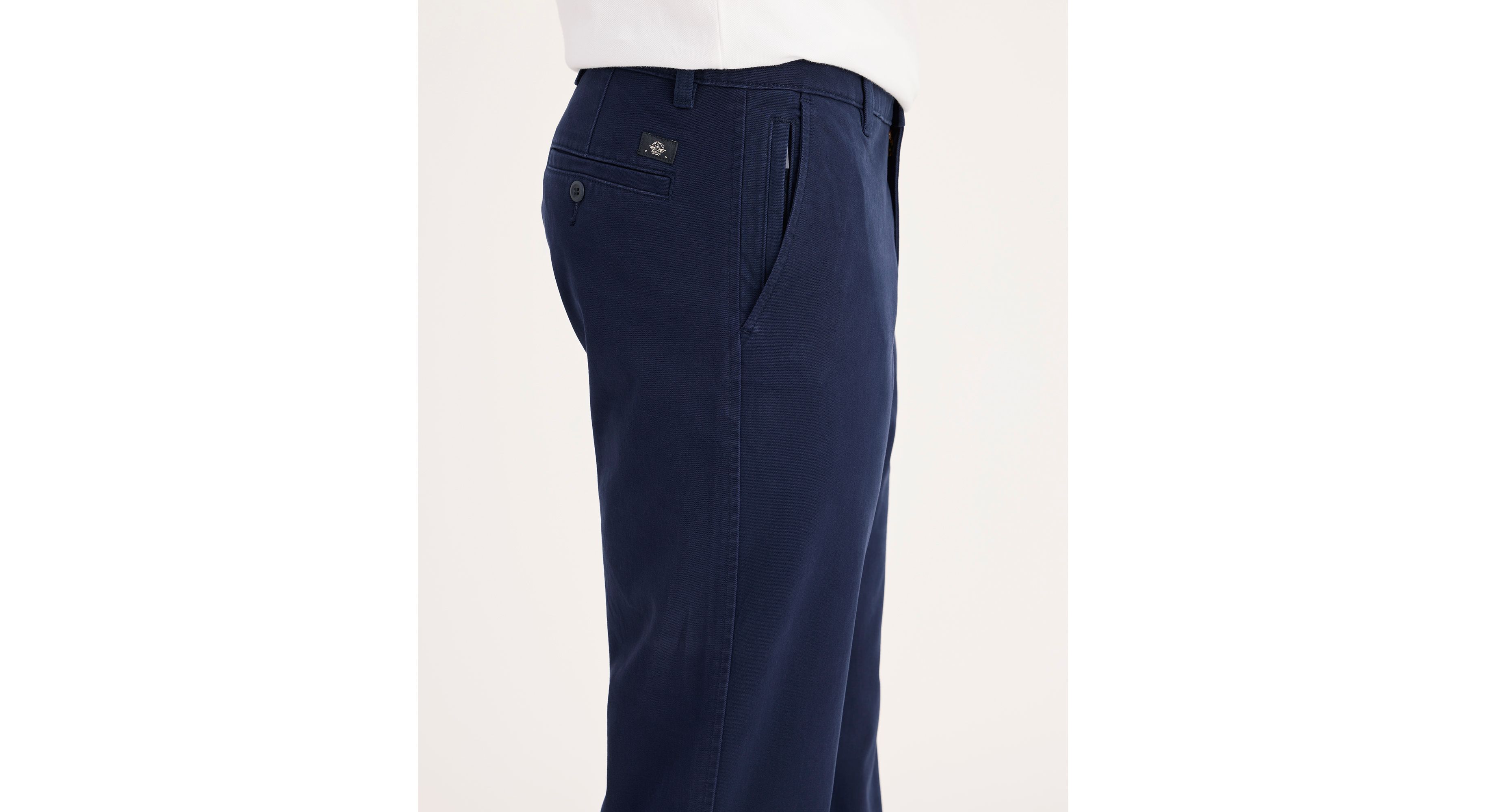 Smart 360 Flex Lacivert Ultimate Slim Fit Chino Pantolon