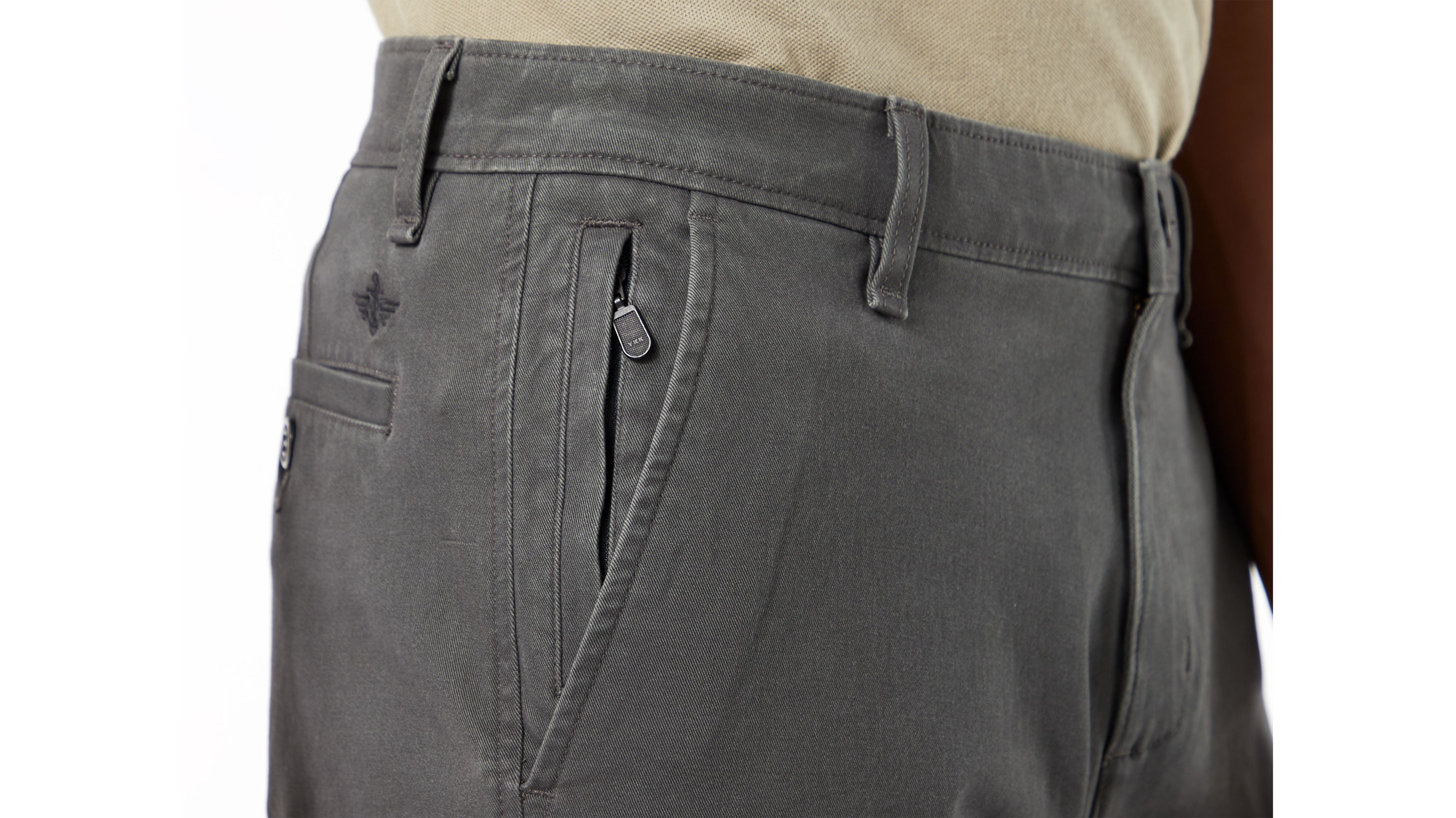 Smart 360 Flex Koyu Gri Ultimate Slim Fit Chino Pantolon