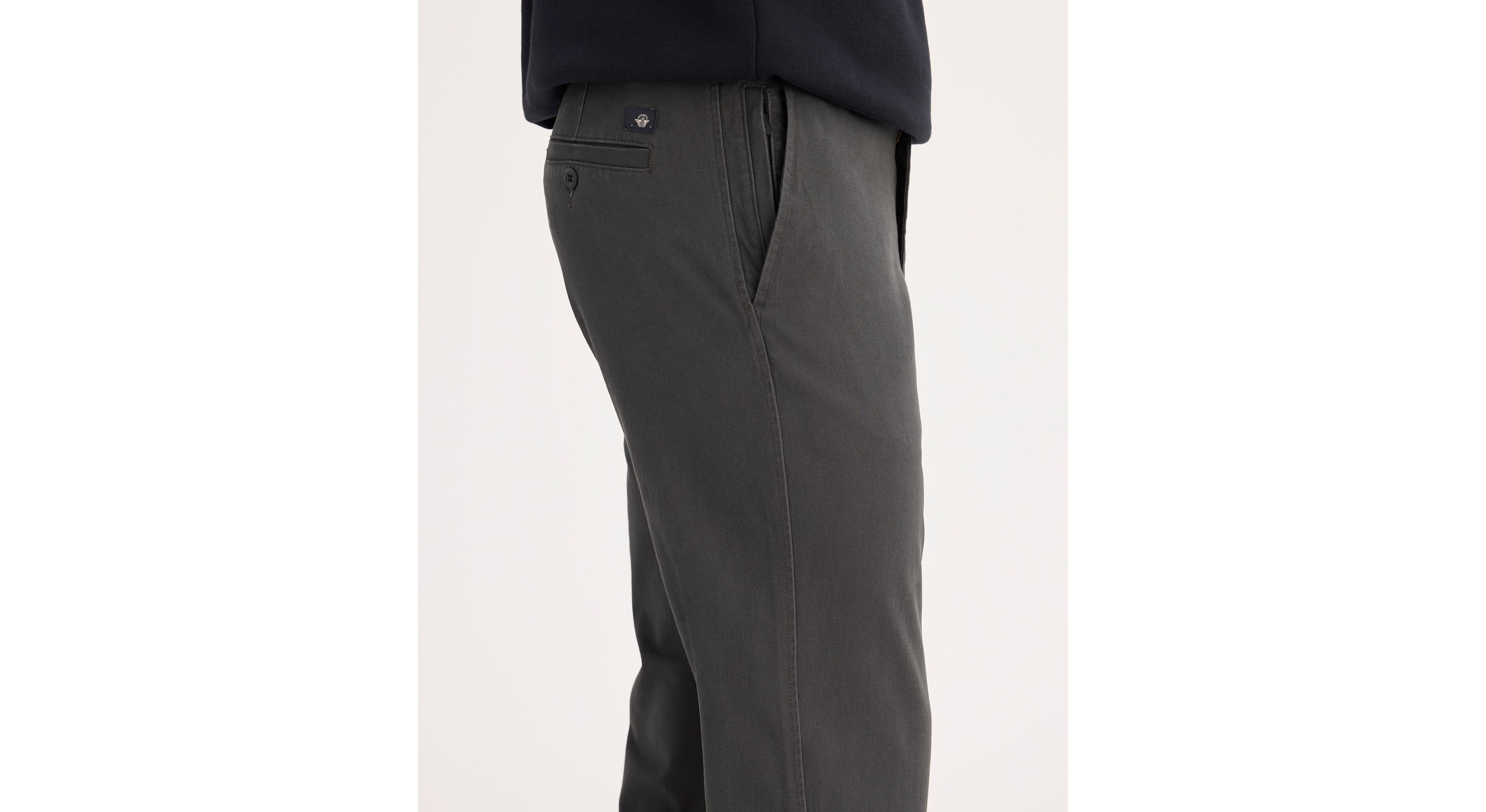 Smart 360 Flex Koyu Gri Ultimate Slim Fit Chino Pantolon