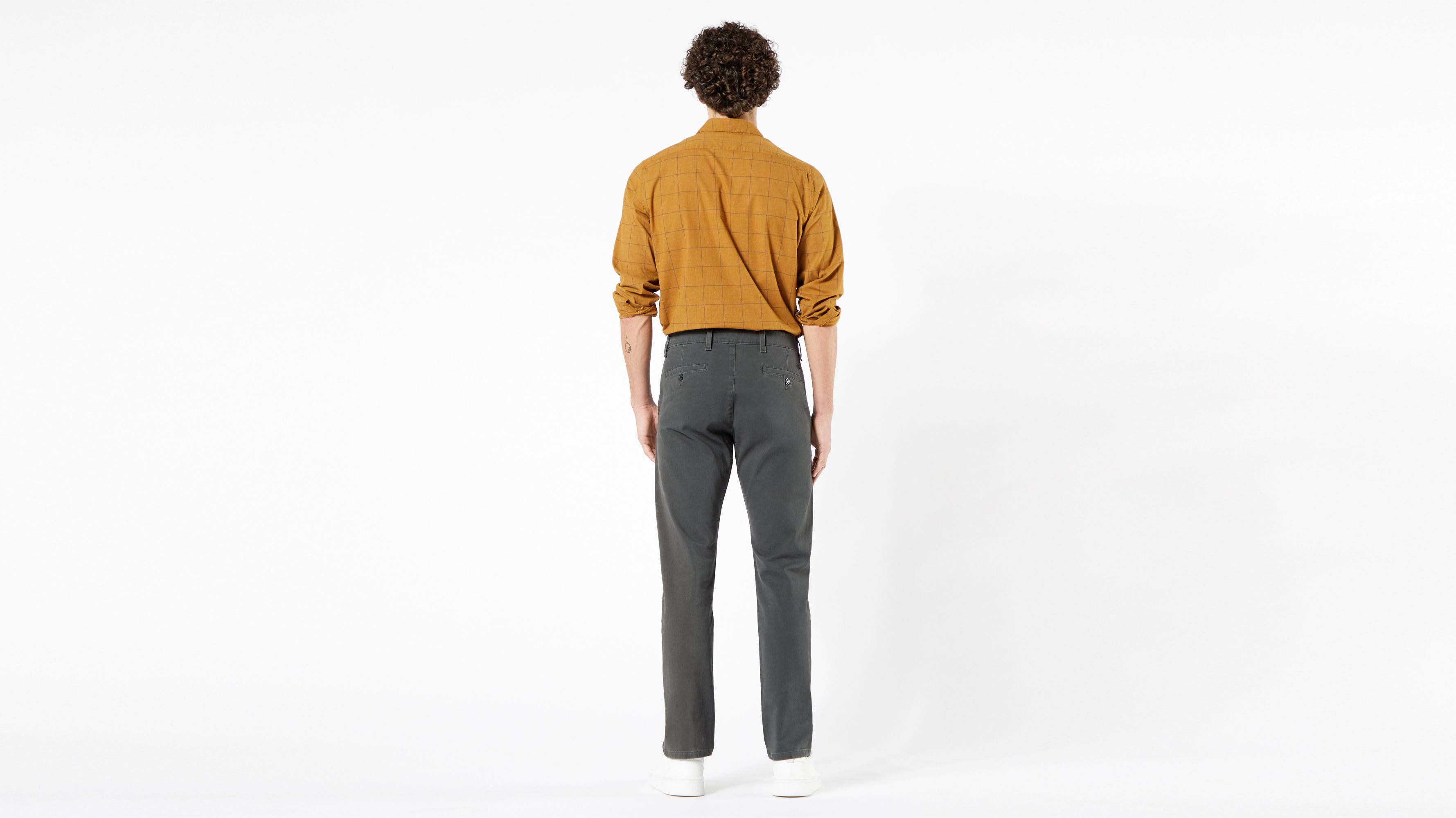 Smart 360 Flex Koyu Gri Ultimate Slim Fit Chino Pantolon