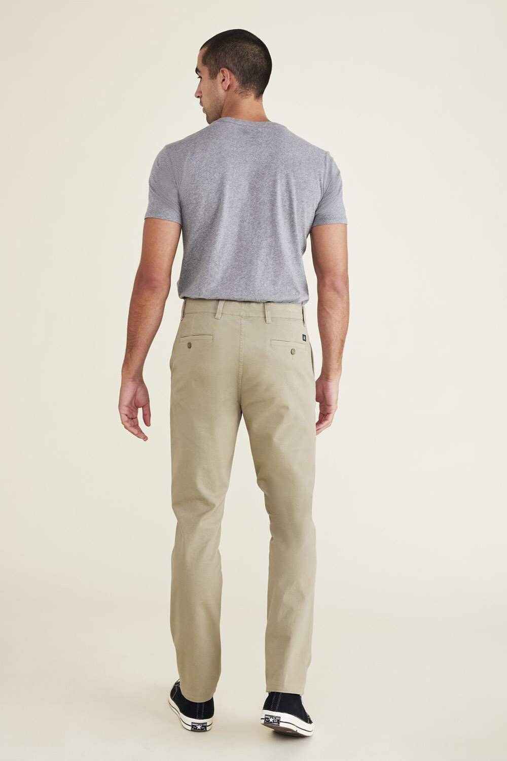 Smart 360 Flex Bej Ultimate Slim Fit Chino Pantolon